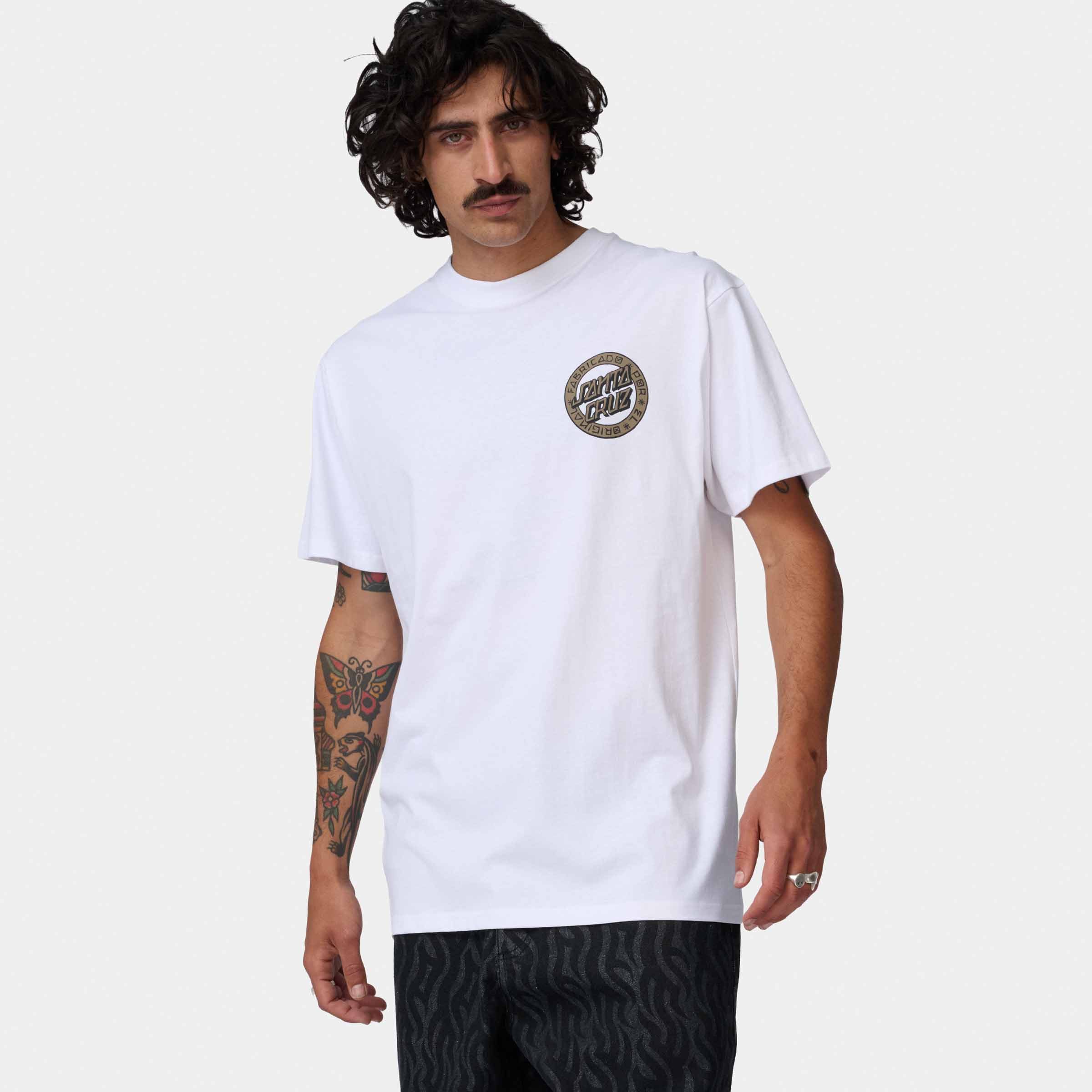 Santa Cruz T-Shirt aus Baumwolle, leichtes Material, für den Alltag günstig online kaufen