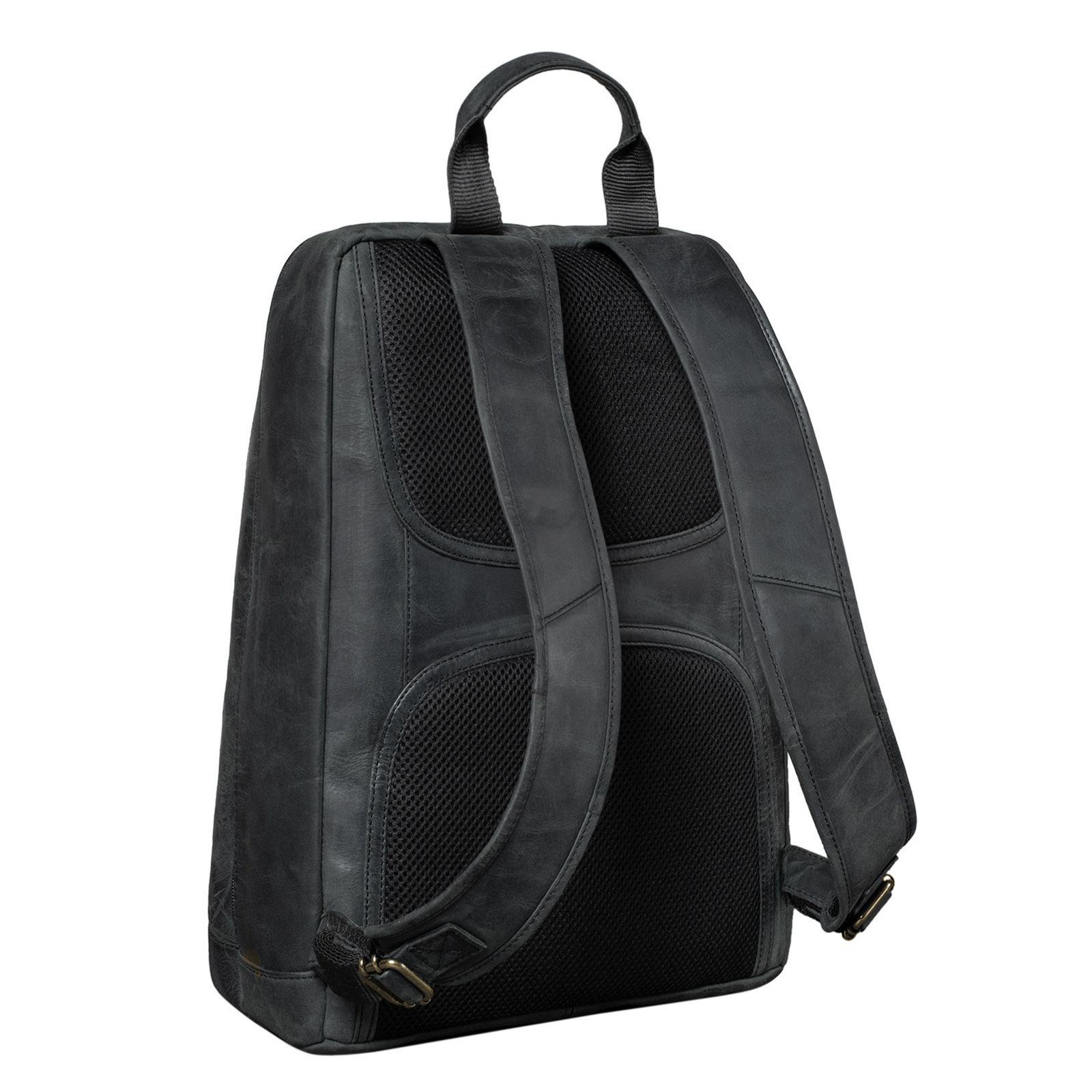 STILORD Notebook-Rucksack "Watson" Laptop Rucksack 15.6 Zoll Leder