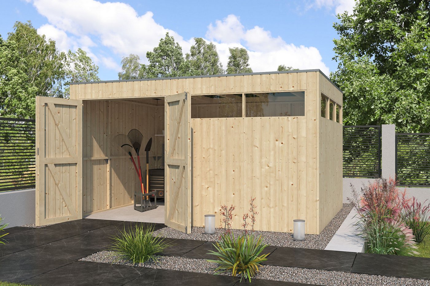Thumbnail - Fjordholz Gartenhaus QBV-Line 11,89 m²