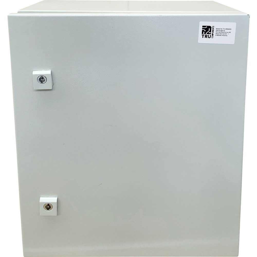 TRU COMPONENTS TRU COMPONENTS TC-S504020 Schaltschrank 400 x 500 x 200 Stahlblech Lic Steckdosenverteiler