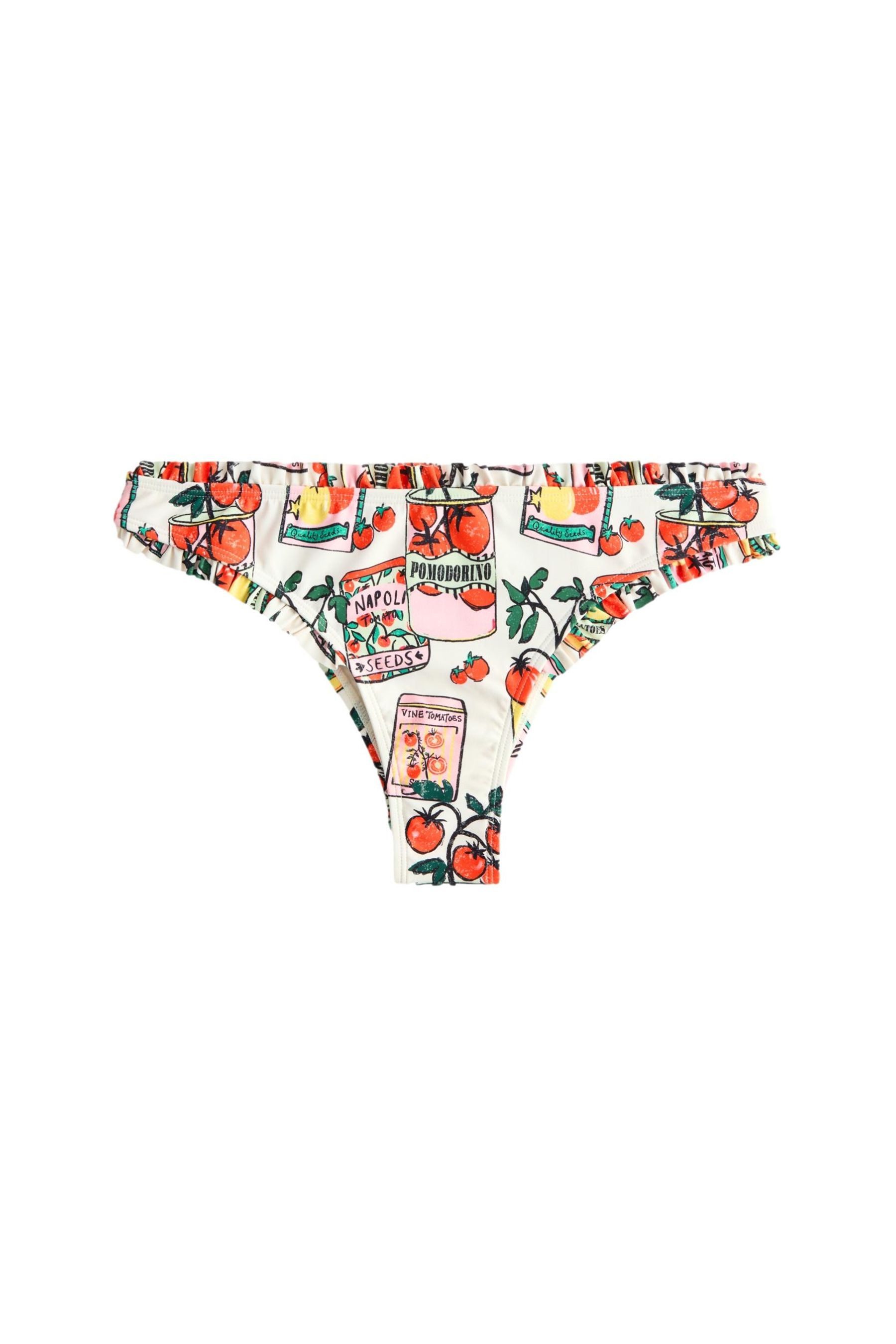 Next Bikini-Hose Gerüschte Bikinihose mit hohem günstig online kaufen