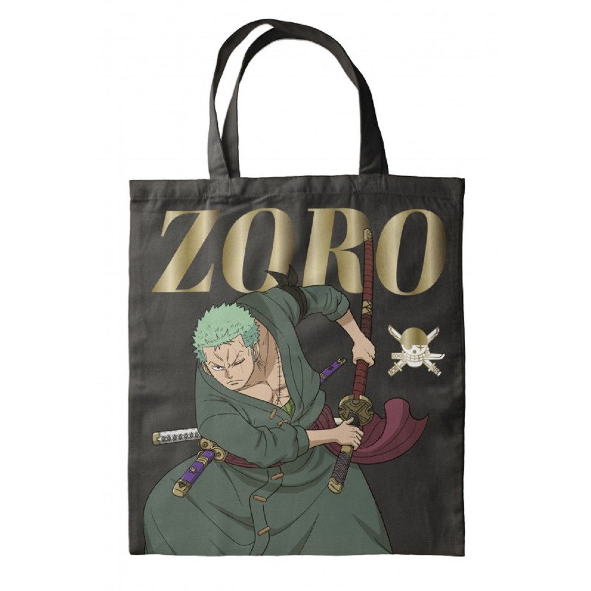 One Piece Einkaufsshopper Stofftasche 40 × 35 cm Tragetasche mit Motiv
