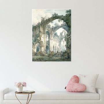 Posterlounge Poster Joseph Mallord William Turner, Querschiff von Tintern Abbey, Monmouthshire, Malerei