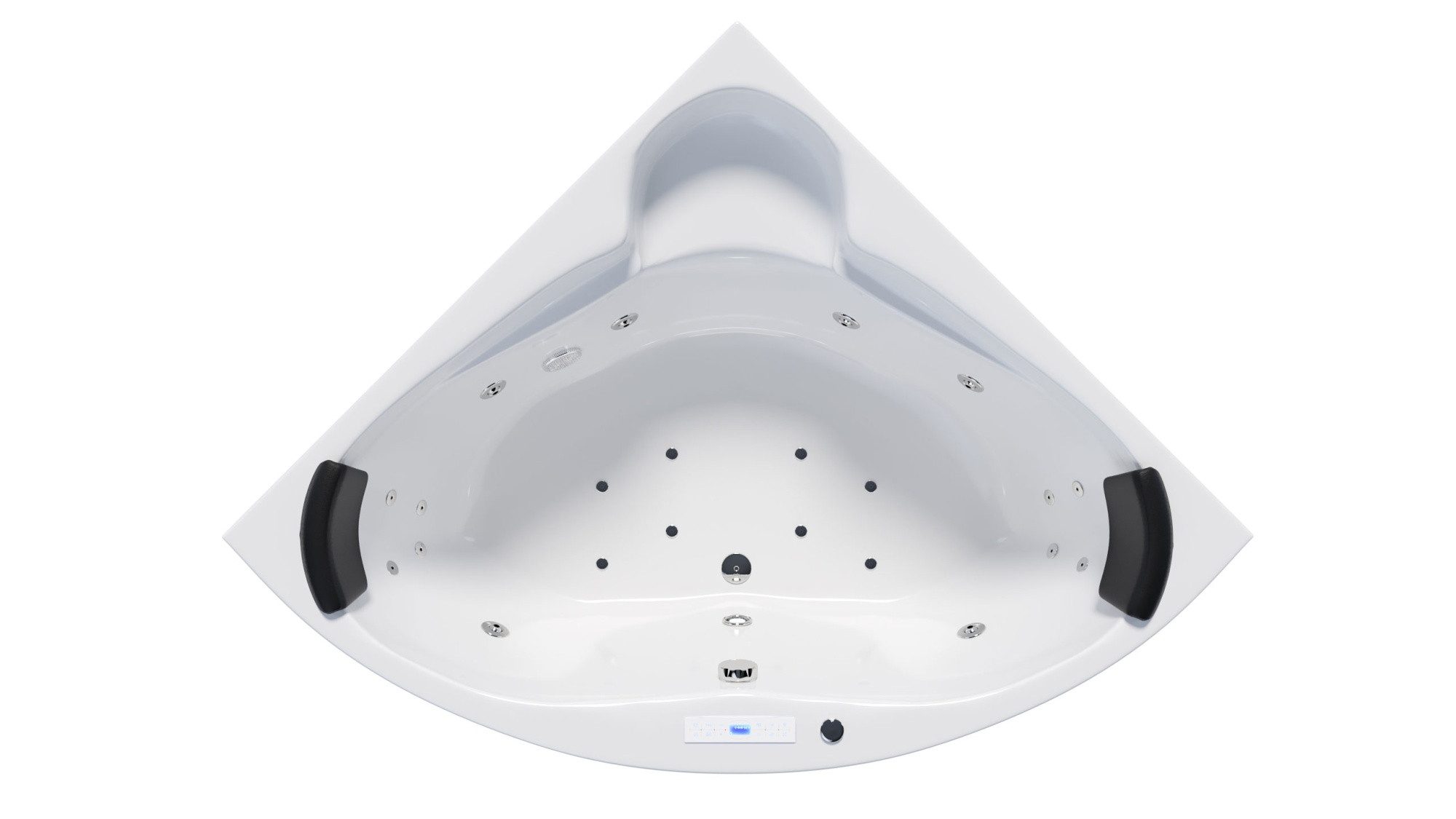 Magnolia Home Whirlpool Eck Whirlpool Selene 140x140x59 Made in Germany 22 Düsen ohne Armatur