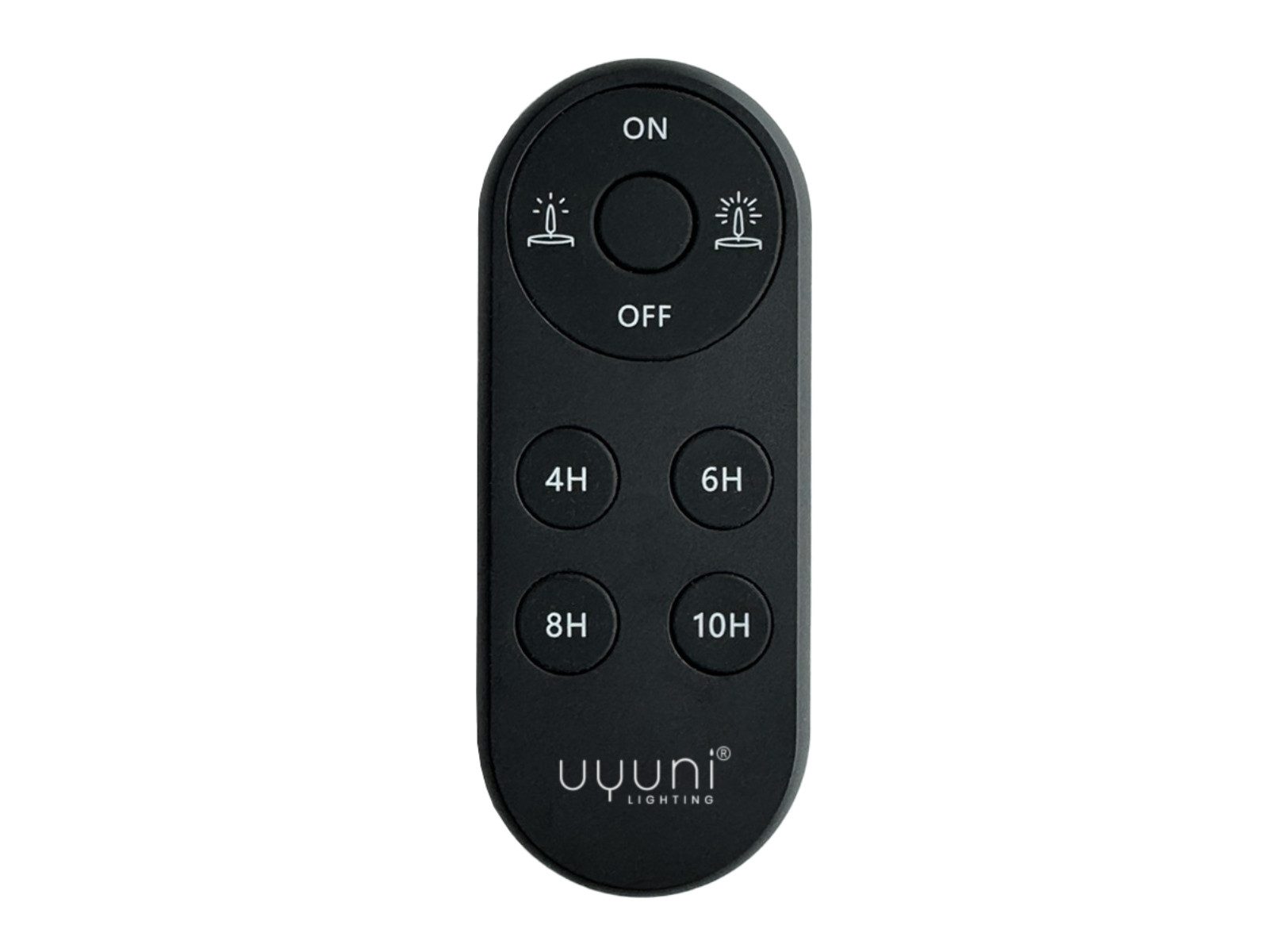 UYUNI Lighting Fernbedienung oval schwarz 10cm Fernbedienung