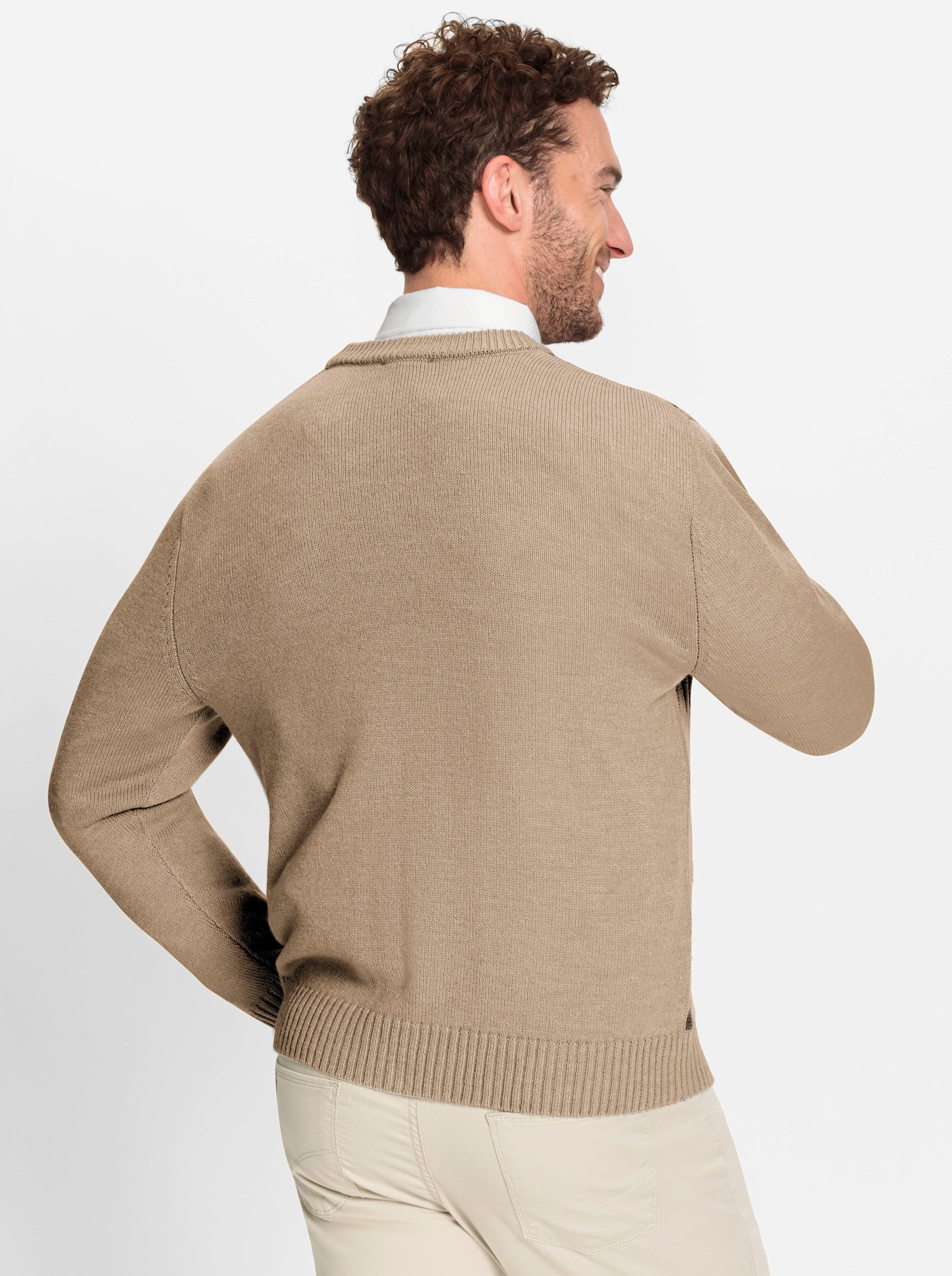Witt Strickjacke Strickjacke Langarm Rippoptik