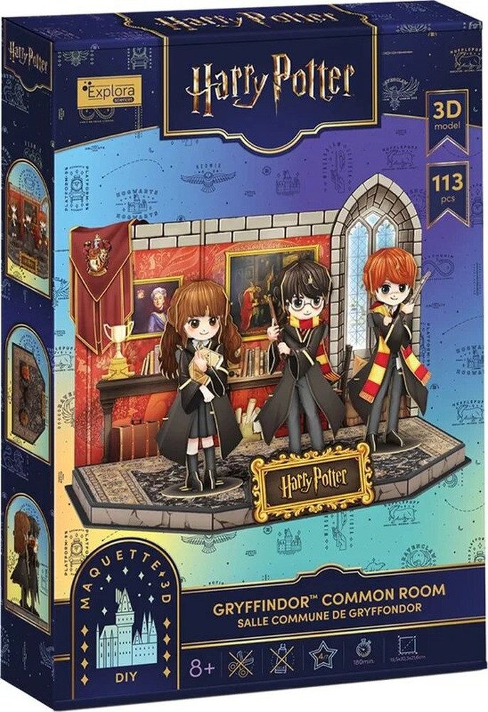 CubicFun 3D-Puzzle CUBICFUN 3D-Puzzle Harry Potter, Puzzleteile