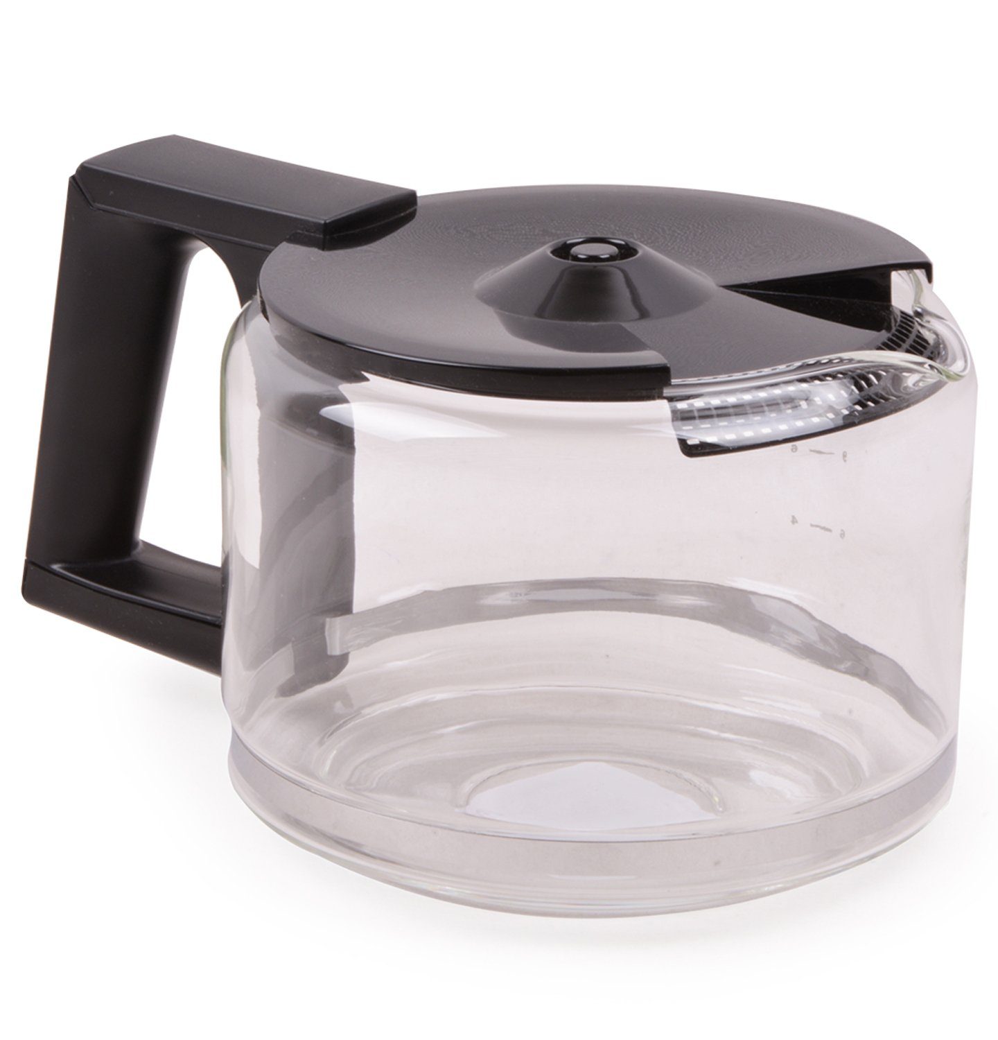 Krups Kaffeekanne Ersatzkanne XB900601, 1,25L mit Deckel für Filterkaffeemaschine