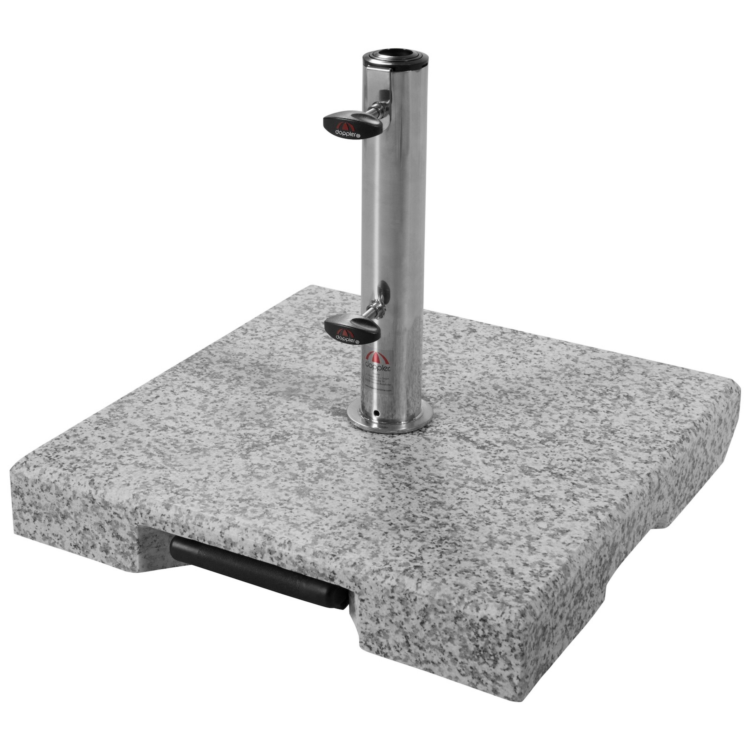 doppler® Sonnenschirm Doppler Active Trolley Granitsockel Rollsockel Granitsockel 30 40 50