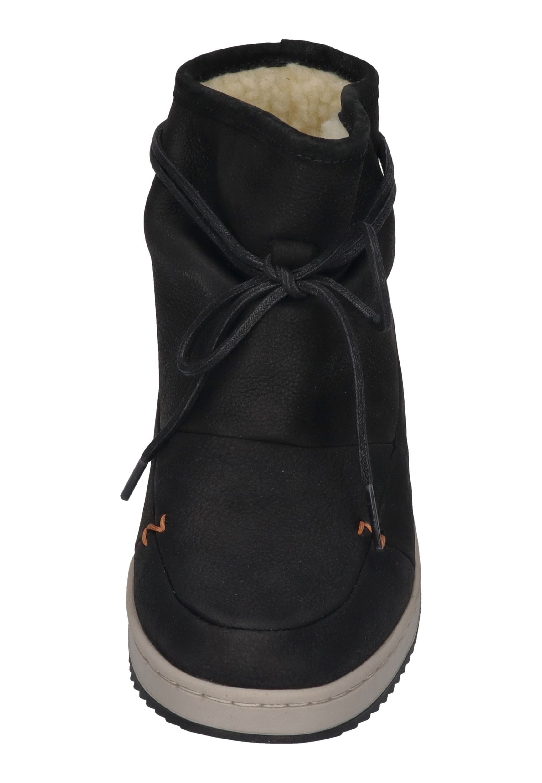 HUB QUEEN Stiefelette Black Light Bone Black