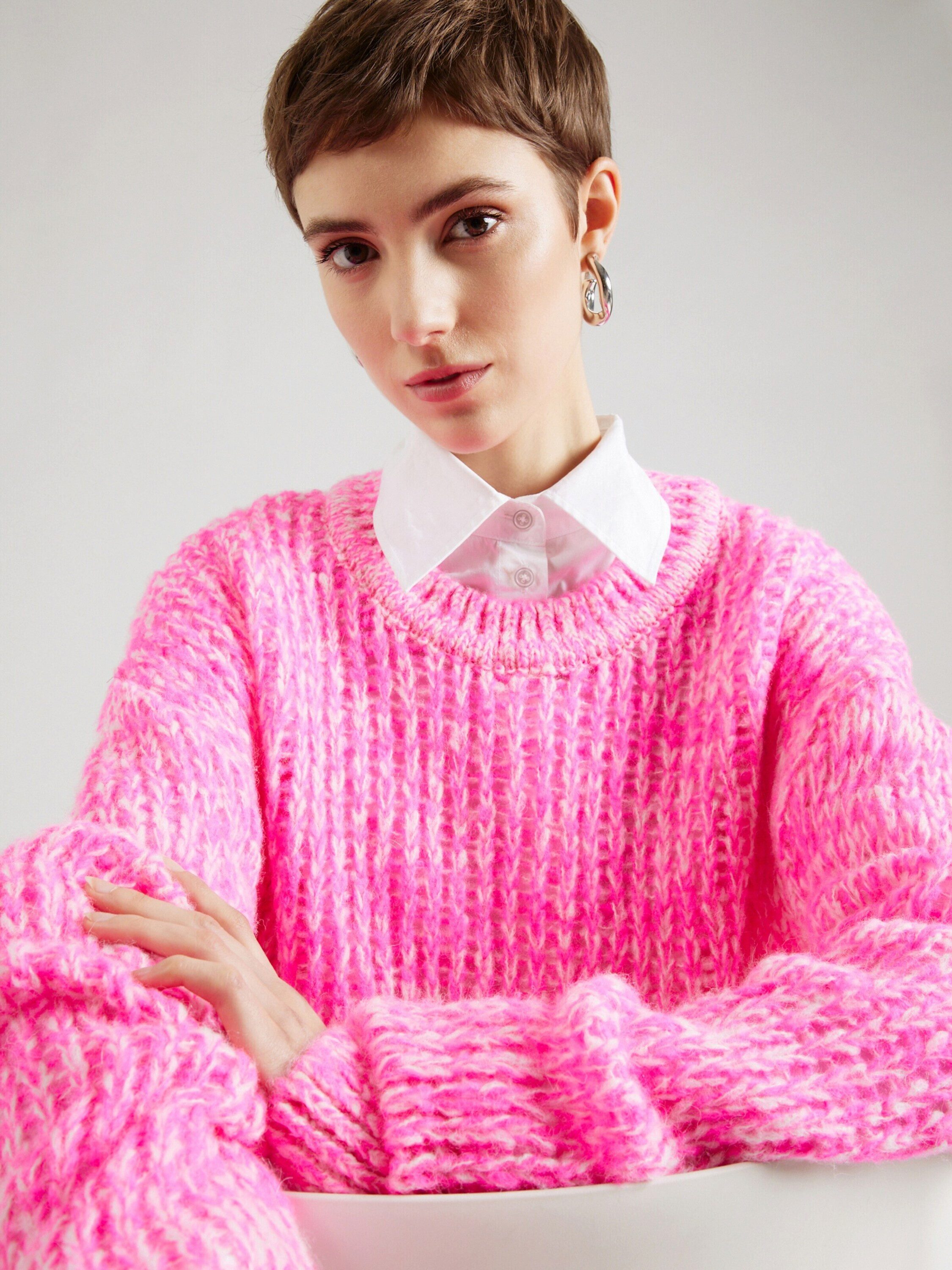 Frogbox Strickpullover (1-tlg) Plain/ohne Details