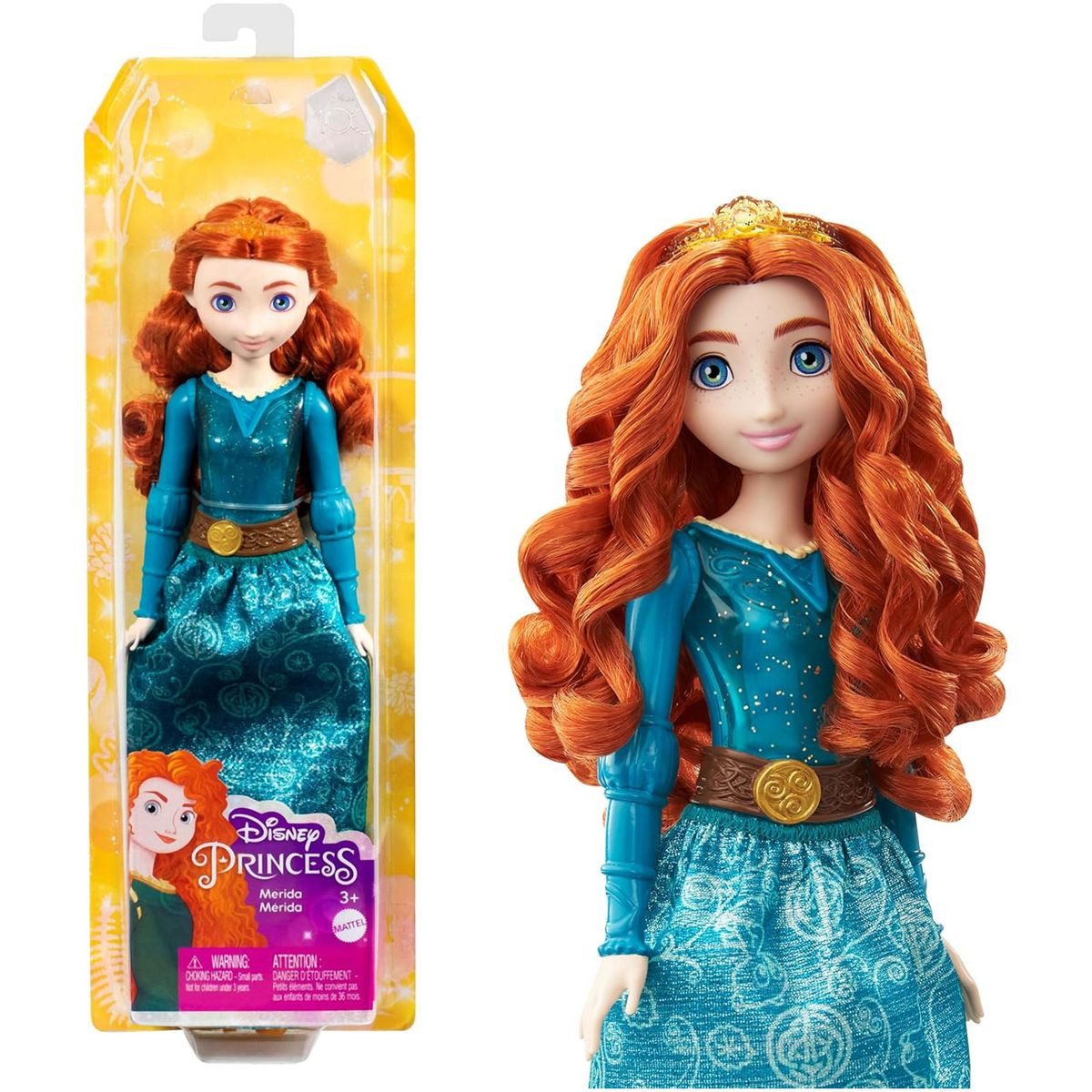 Mattel® Anziehpuppe Mattel HLW13 - Disney Prinzess - Merida-Puppe – Mut und günstig online kaufen