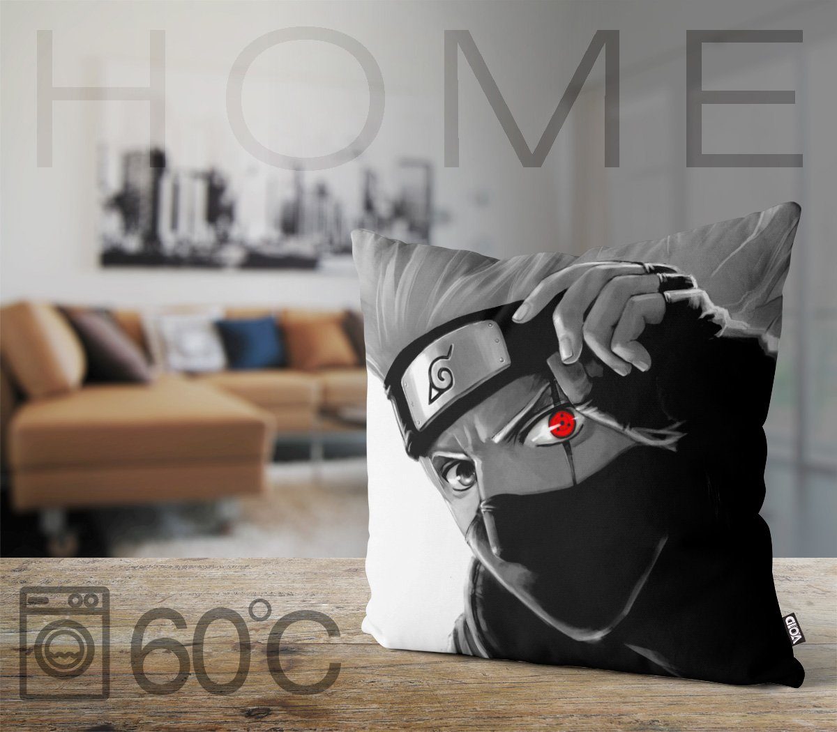 VOID Kissenbezug, VOID Kakashi Hatake ninja anime manga Shippuden naruto japan