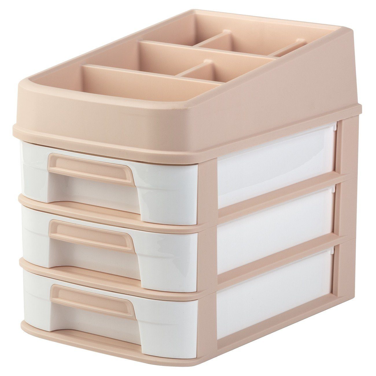Engelland Organizer Multifunktions-Organizer mit Schubladen (Vorteils-Set, Aufbewahrungsbox), universell einsetzbar, robuster Kunststoff