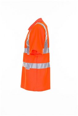 Planam T-Shirt Poloshirt Warnschutz uni orange Größe XXL (1-tlg)