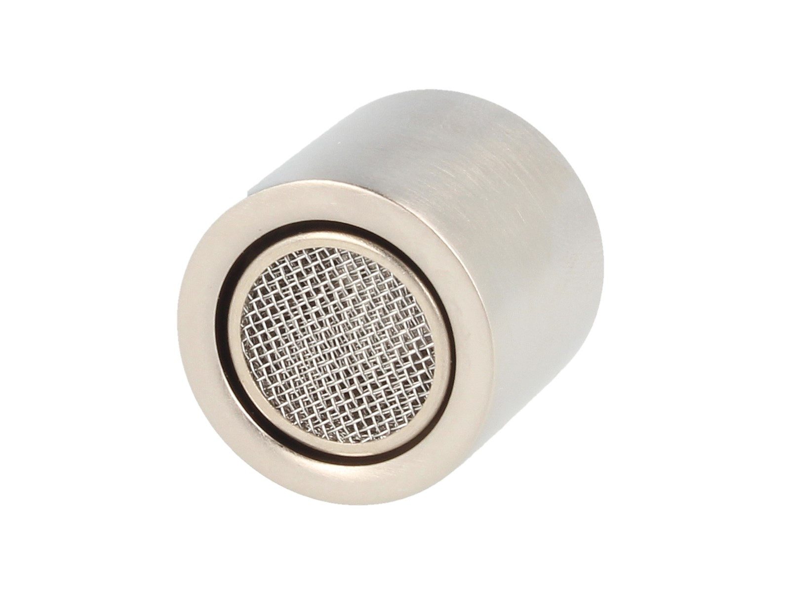 Strahlregler Design Luftsprudler M18x1 IG platin matt 90230101420-06 Ø 21 mm