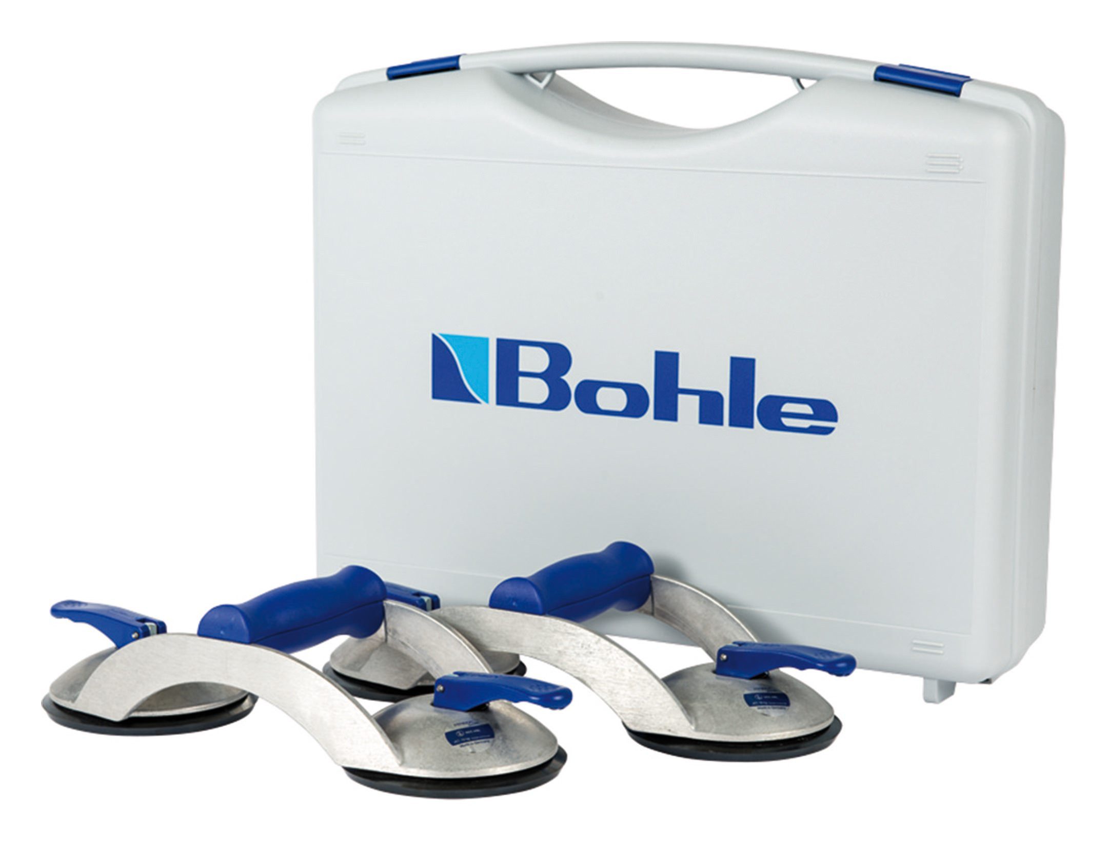 Bohle Saugheber, -], Veribor Set im Transportkoffer S 2.0 BL