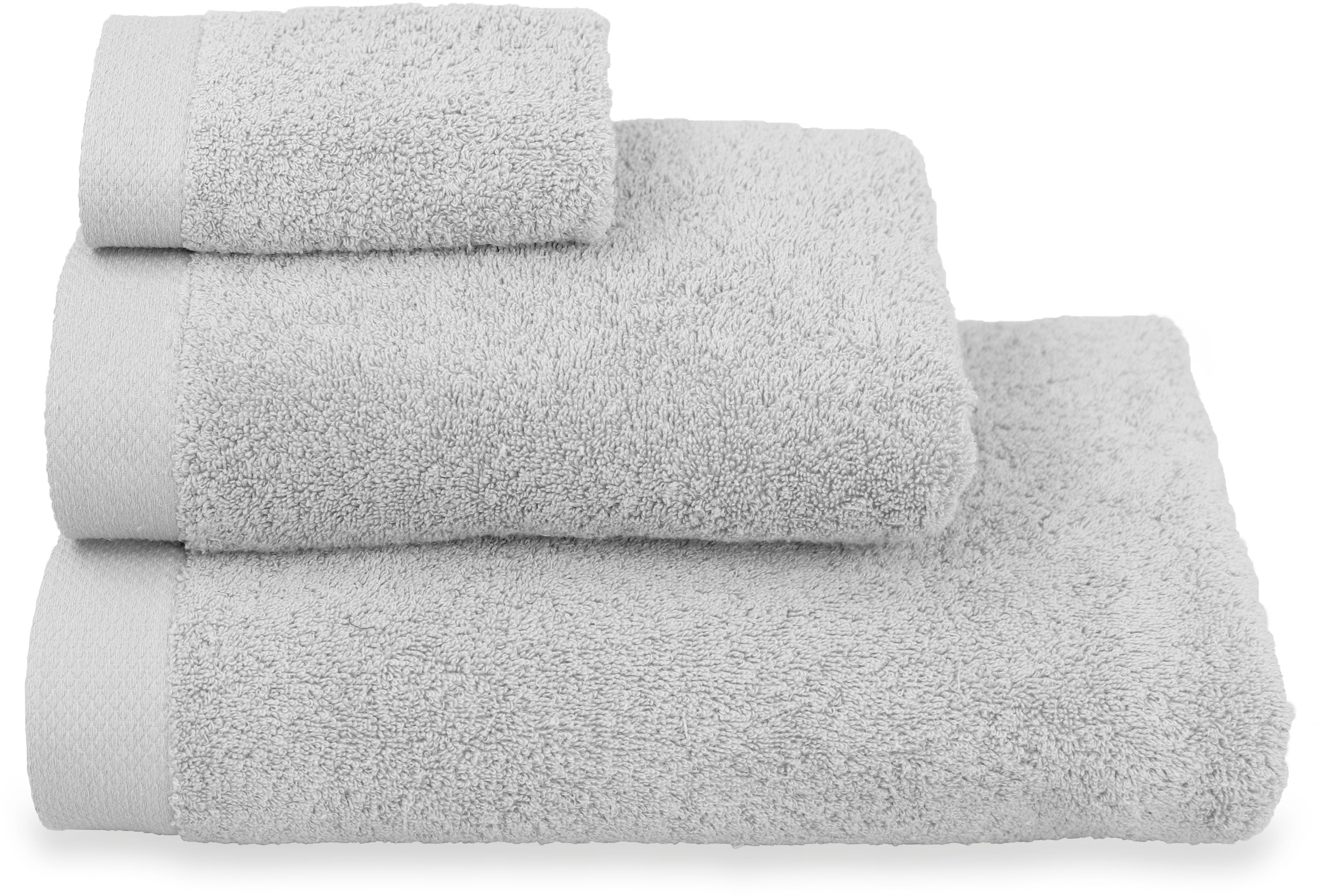 Bio-Baumwolle flauschige Handtuch Premium Hotel-Qualität, Set Leonique 600gr/m² Handtuch, (3-tlg), »Tailles« Duschtuch, Frottee, aus Gästetuch