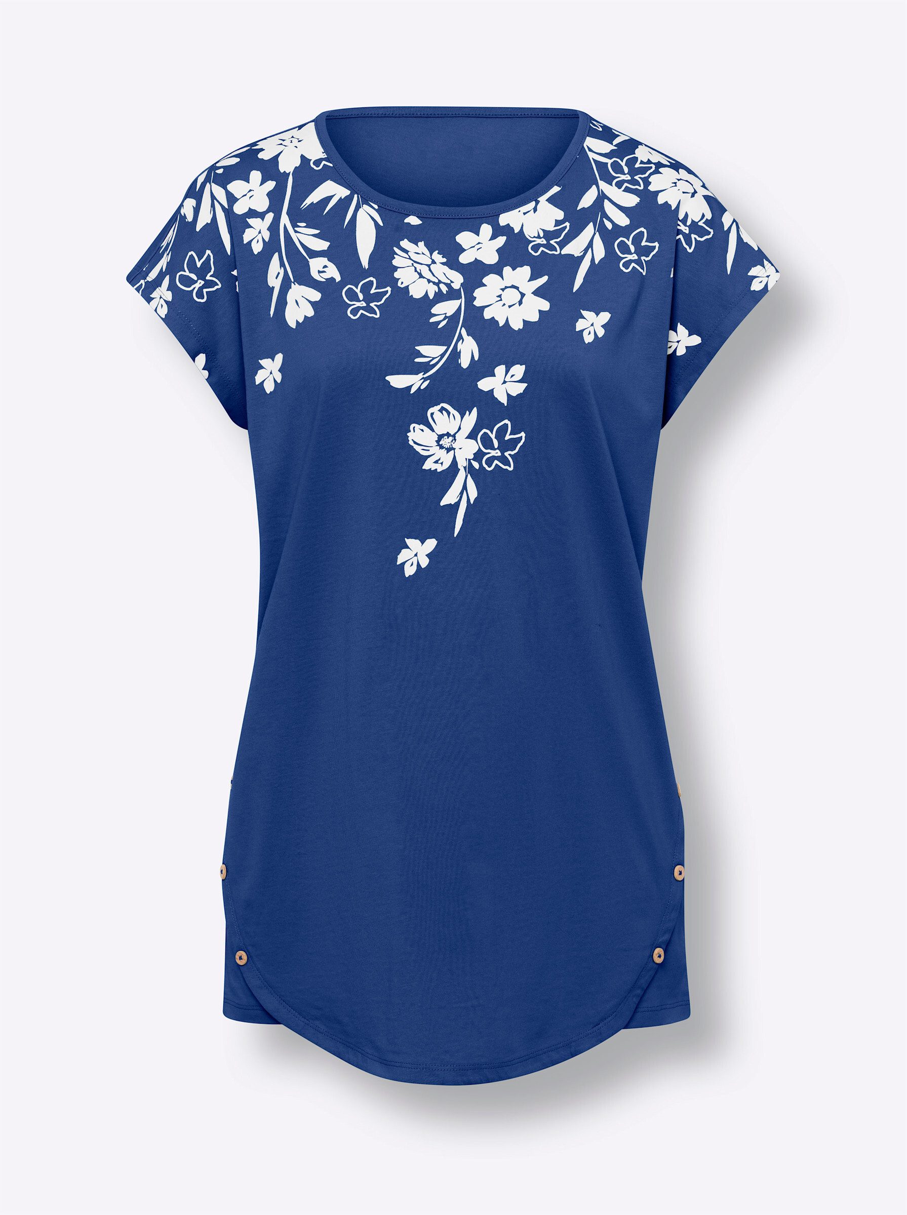 T-Shirt Longshirt Extra kurz