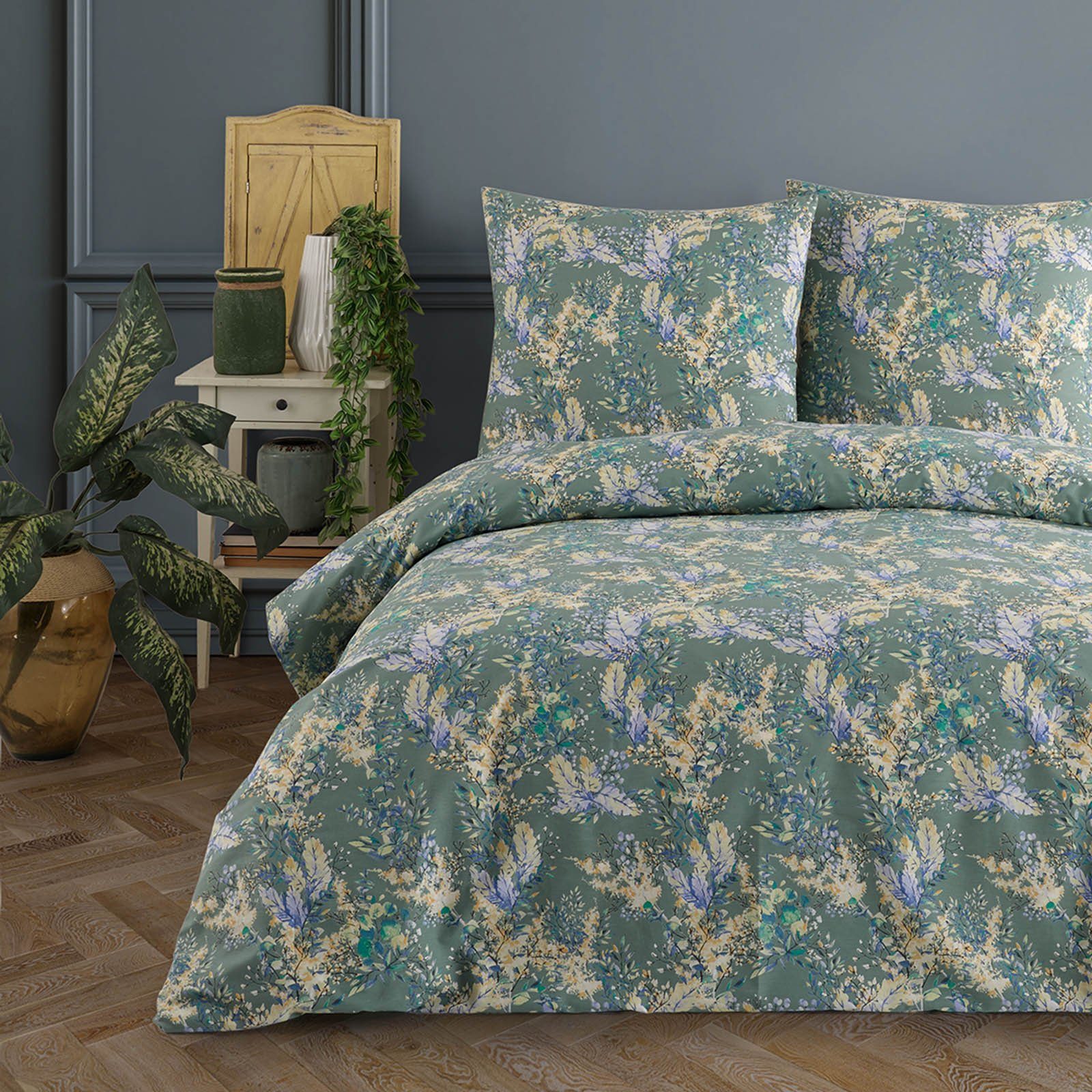 Buymax Bettwäsche Almira, 100% Baumwolle Renforcé, 4 teilig, Bettbezug-Set günstig online kaufen