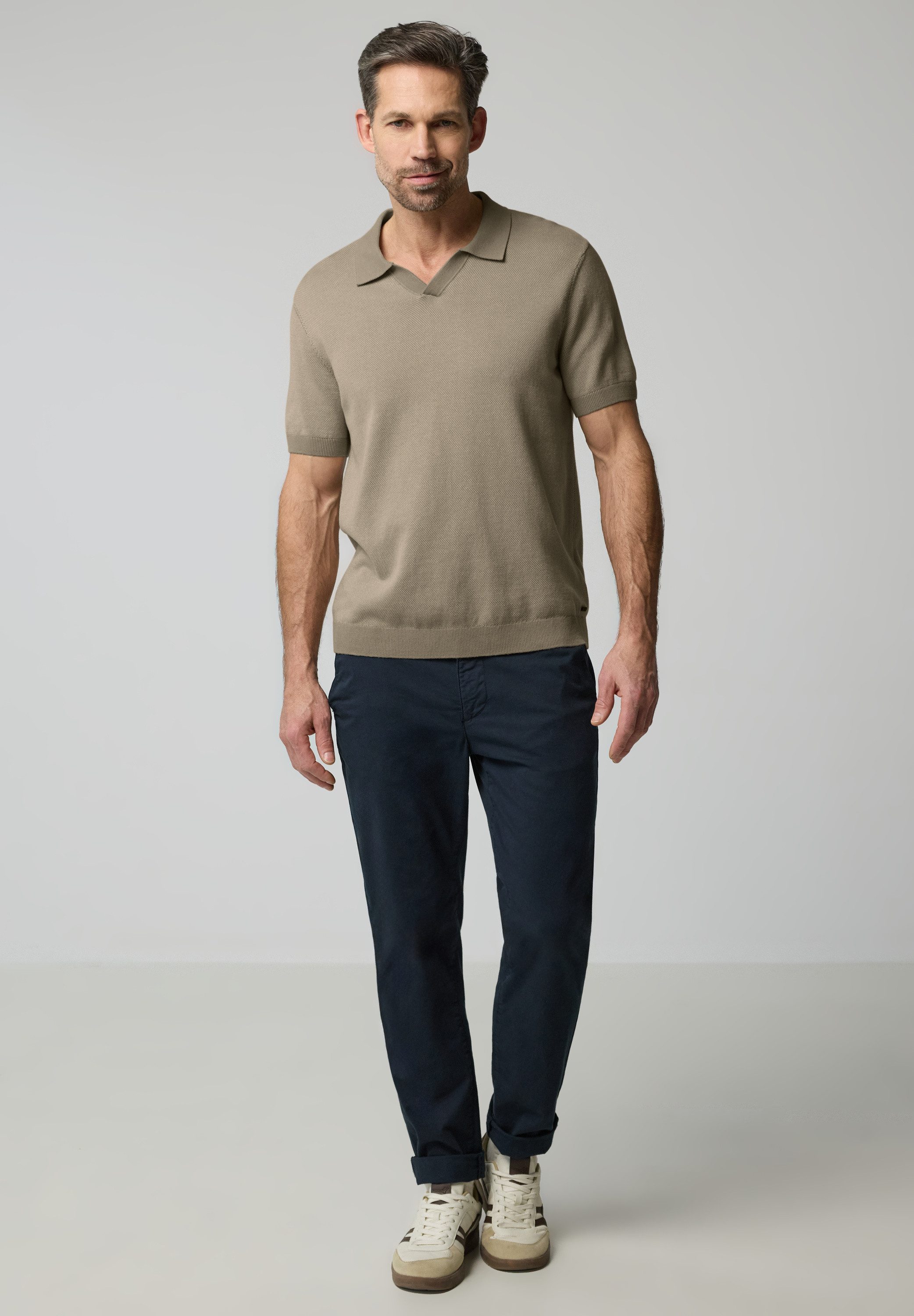 STREET ONE MEN T-Shirt aus reiner Baumwolle