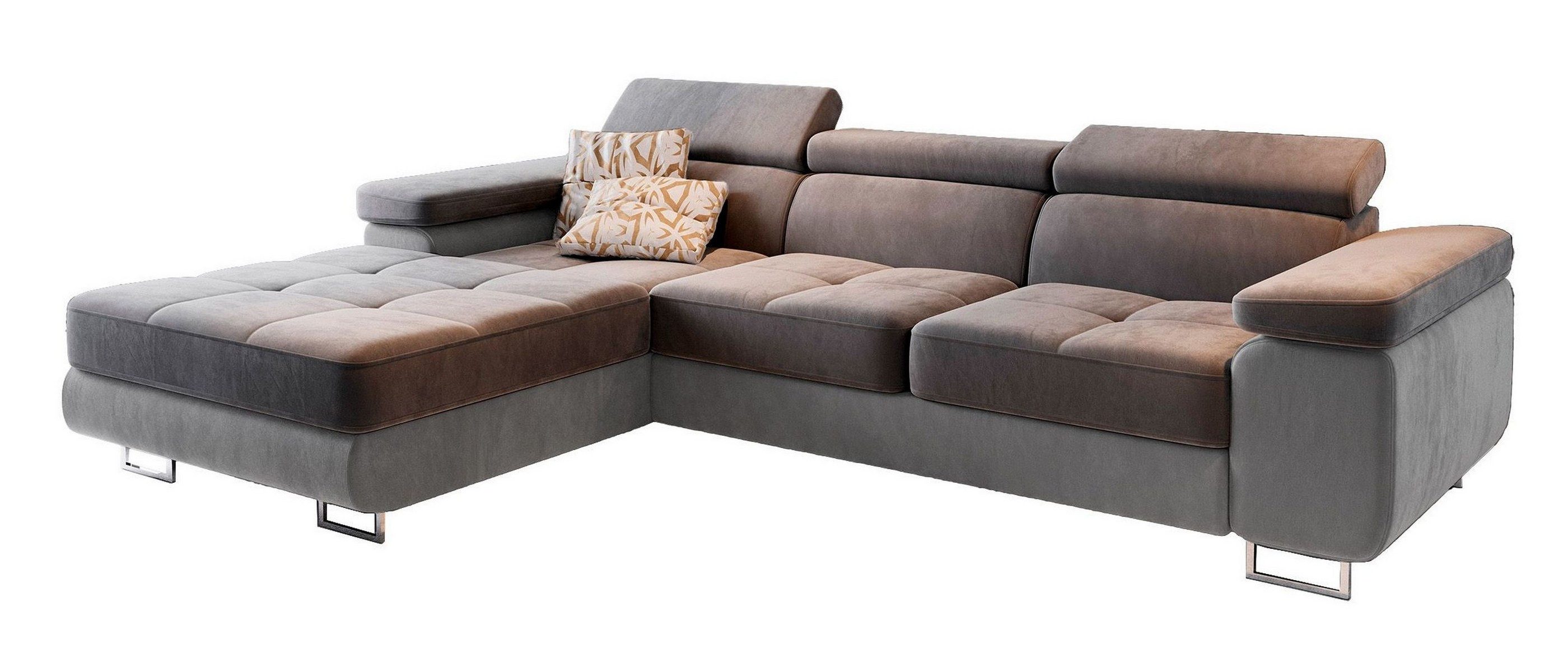 Masseno Ecksofa ELMA mit Schlaffunktion L-Form, günstig online kaufen