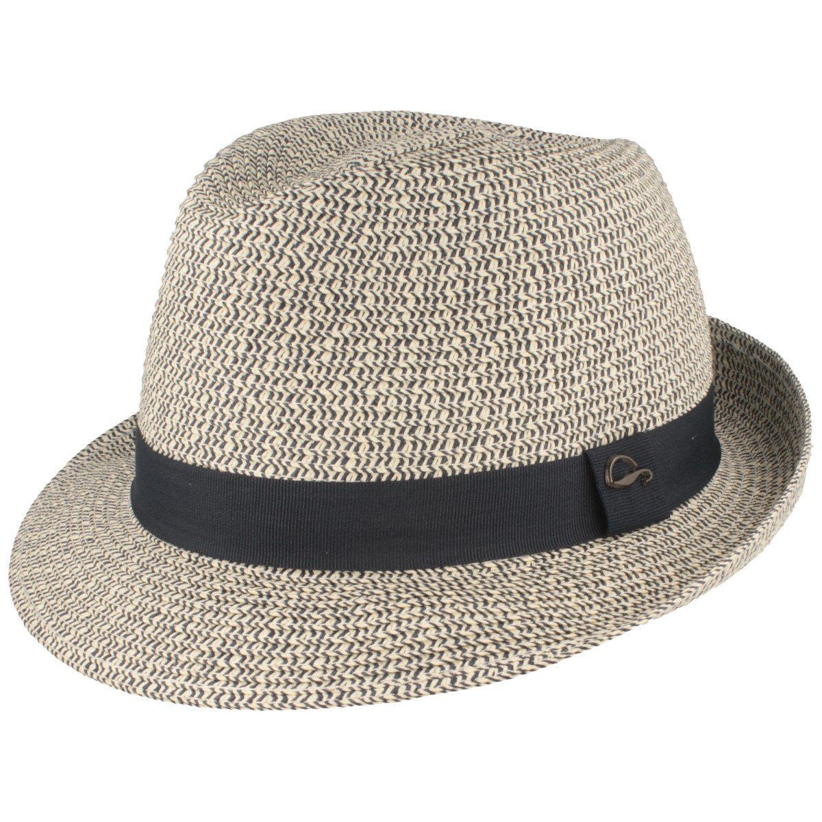 Göttmann Strohhut Trilby Onyx aus Papier 50 blau