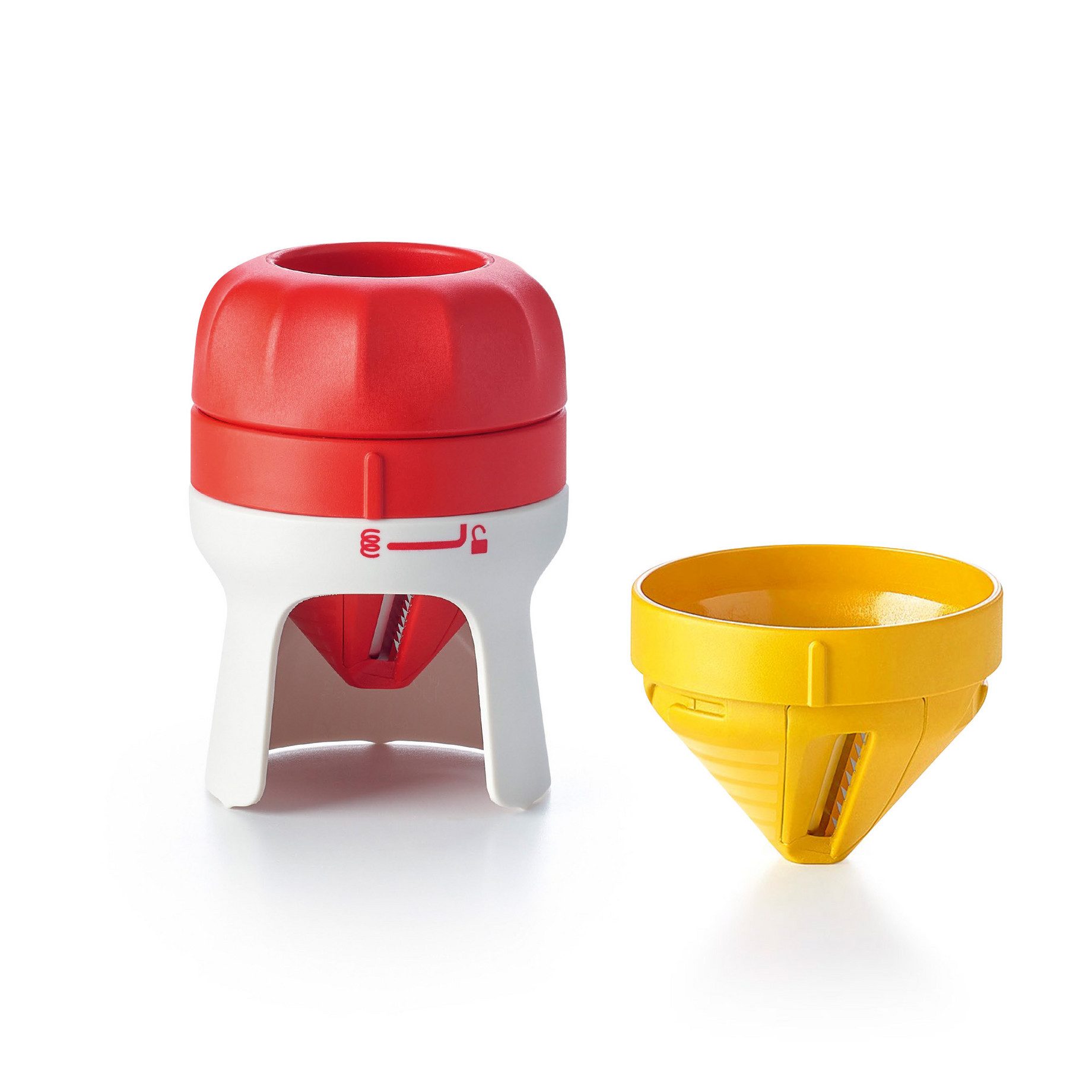 TUPPERWARE Gemüse-Scheibenschneider Tupperware Zoodelino & Zoodelino Tagliatelle-Einsatz