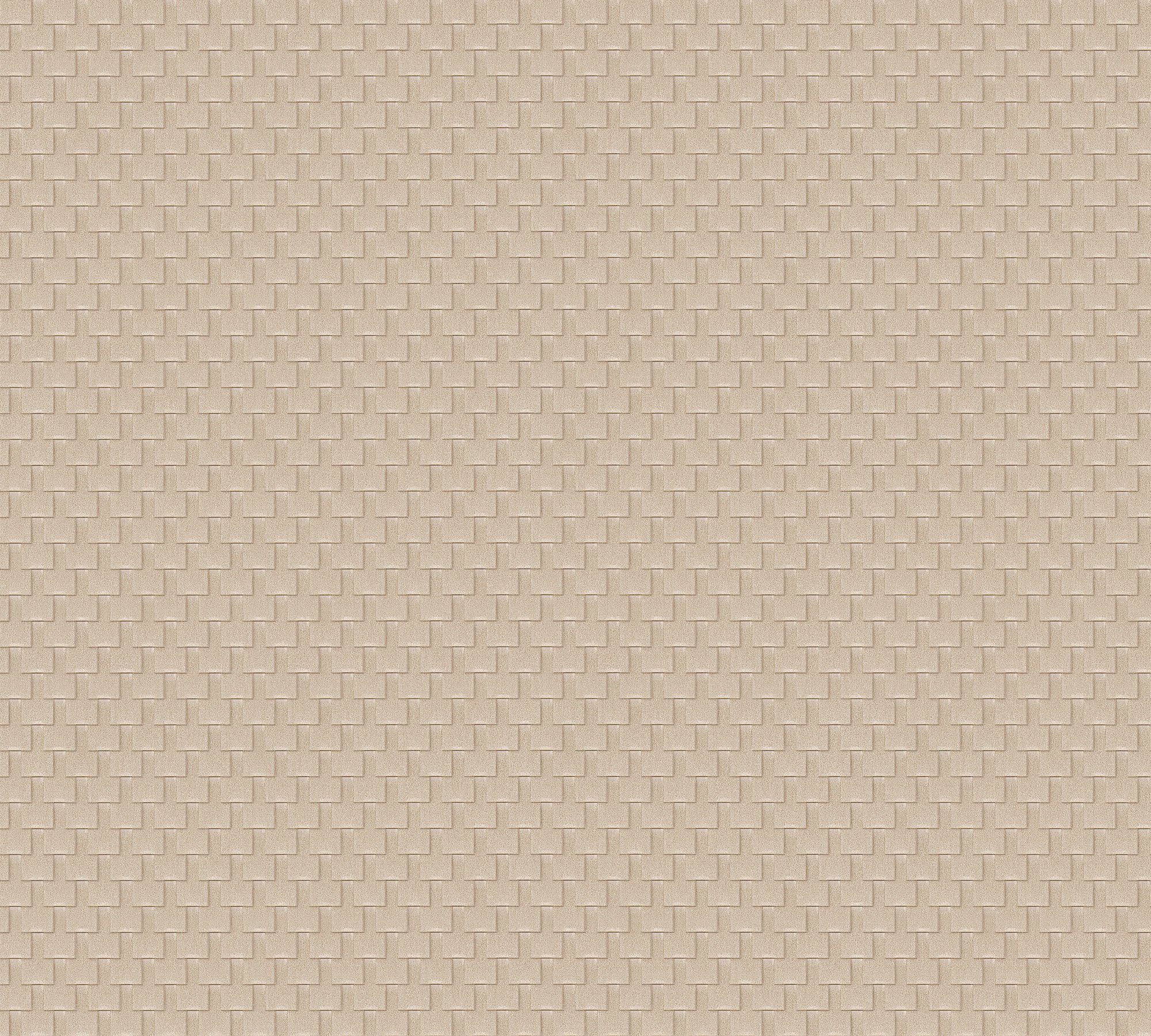 A.S. Création Architects Paper Vliestapete Luxury wallpaper, strukturiert, einfarbig, gemustert, Uni Tapete Einfarbig bronzefarben/beige