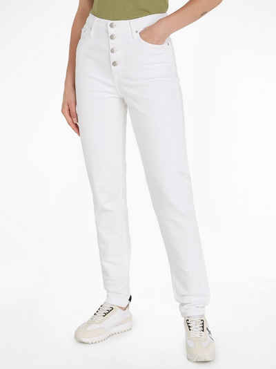 Calvin Klein Jeans Mom-Jeans in klassischer 5-Pocket-Form
