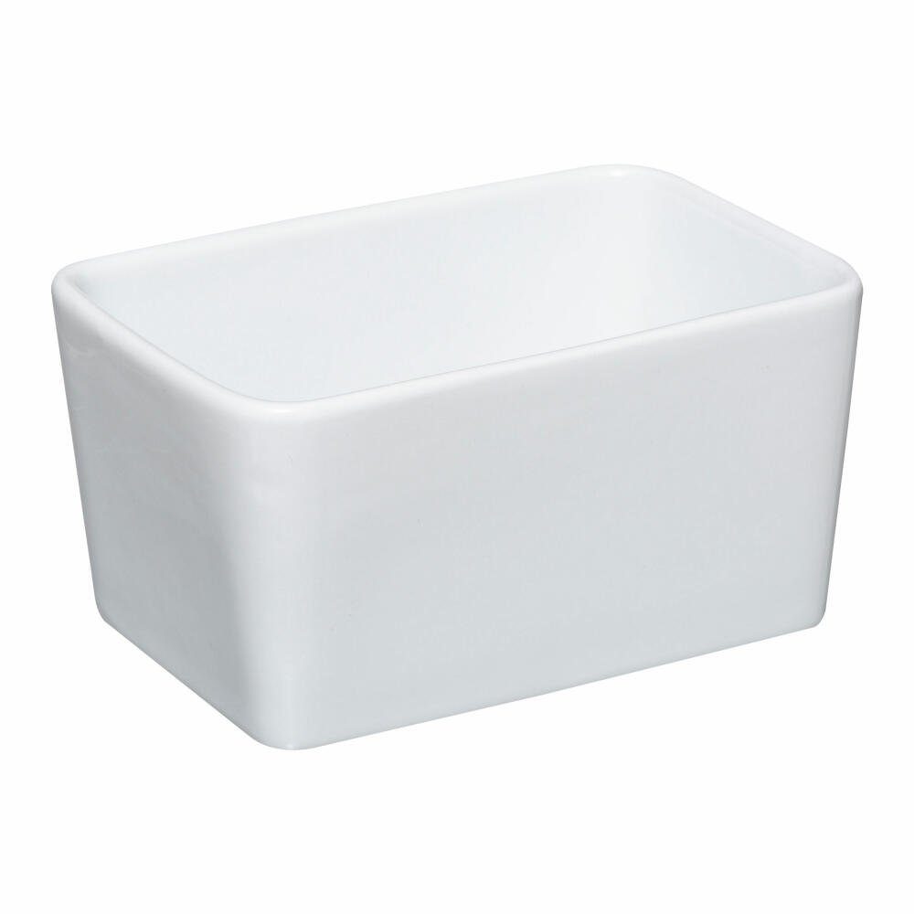5five Simply Smart Butterdose Ceramic 13.5 x 9.3 cm, Keramik, Bambus, Edelstahl, mit Streichmesser