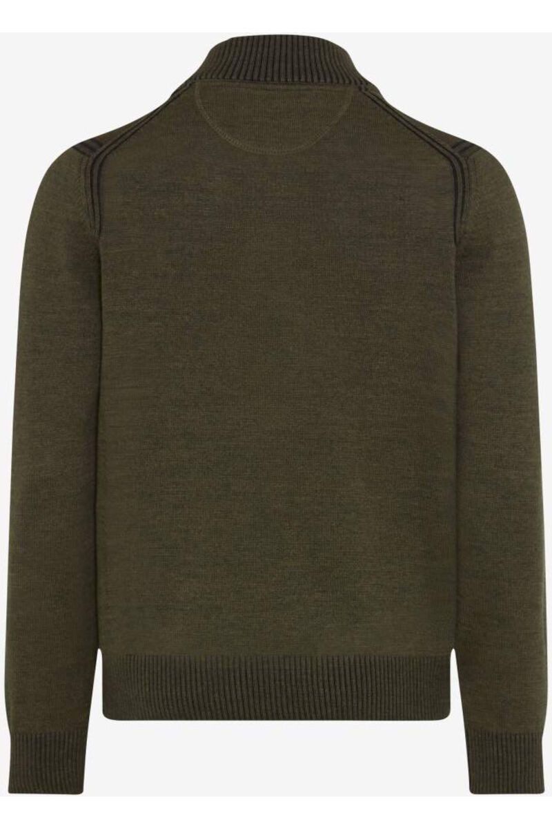 Brax Strickpullover Steffen deep jungle