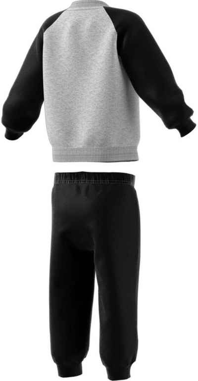 adidas Jogginganzug »LINEAR JOGGER FLEECE« (Set, 2 tlg) ADIDAS GR 68 Trainingsanzug Jogging Anzug Sportanzug Blau