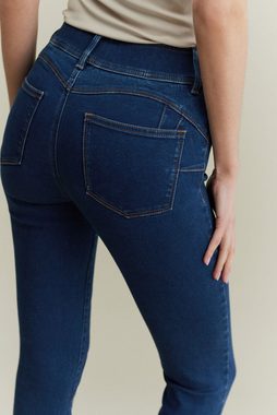 Next Jeansleggings Figurformende Jeansleggings mit Superstretch (1-tlg)