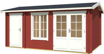 LASITA MAJA Gartenhaus WREXHAM, BxT: 525x351 cm, (Set, inkl. Fussbodenbretter zum verlegen)