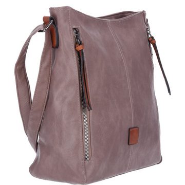 Antonio Umhängetasche Antonio Damen Handtasche Taupe (1-tlg)