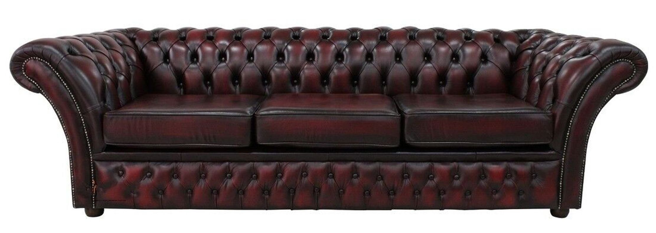 JVmoebel Chesterfield-Sofa, Chesterfield Design Luxus Polster Sofa Couch Sitz