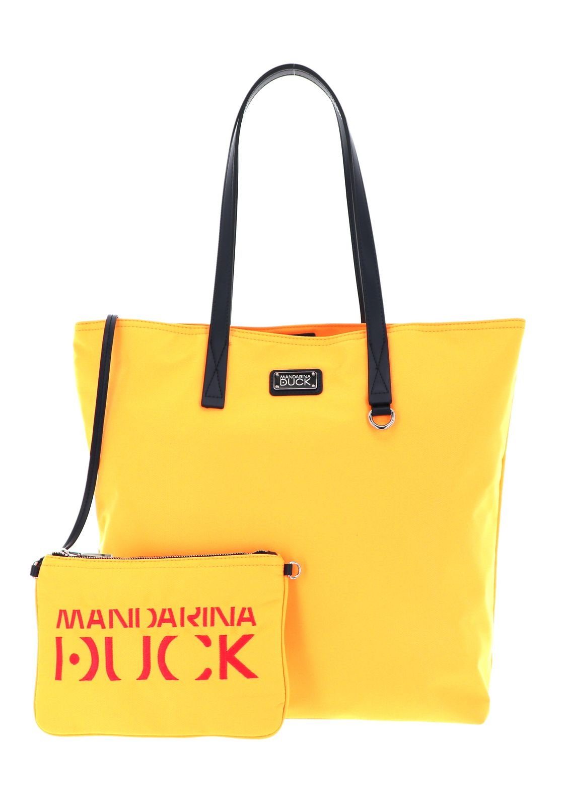 Mandarina Duck Schultertasche Style (Set, 2-tlg) Fluo Orange