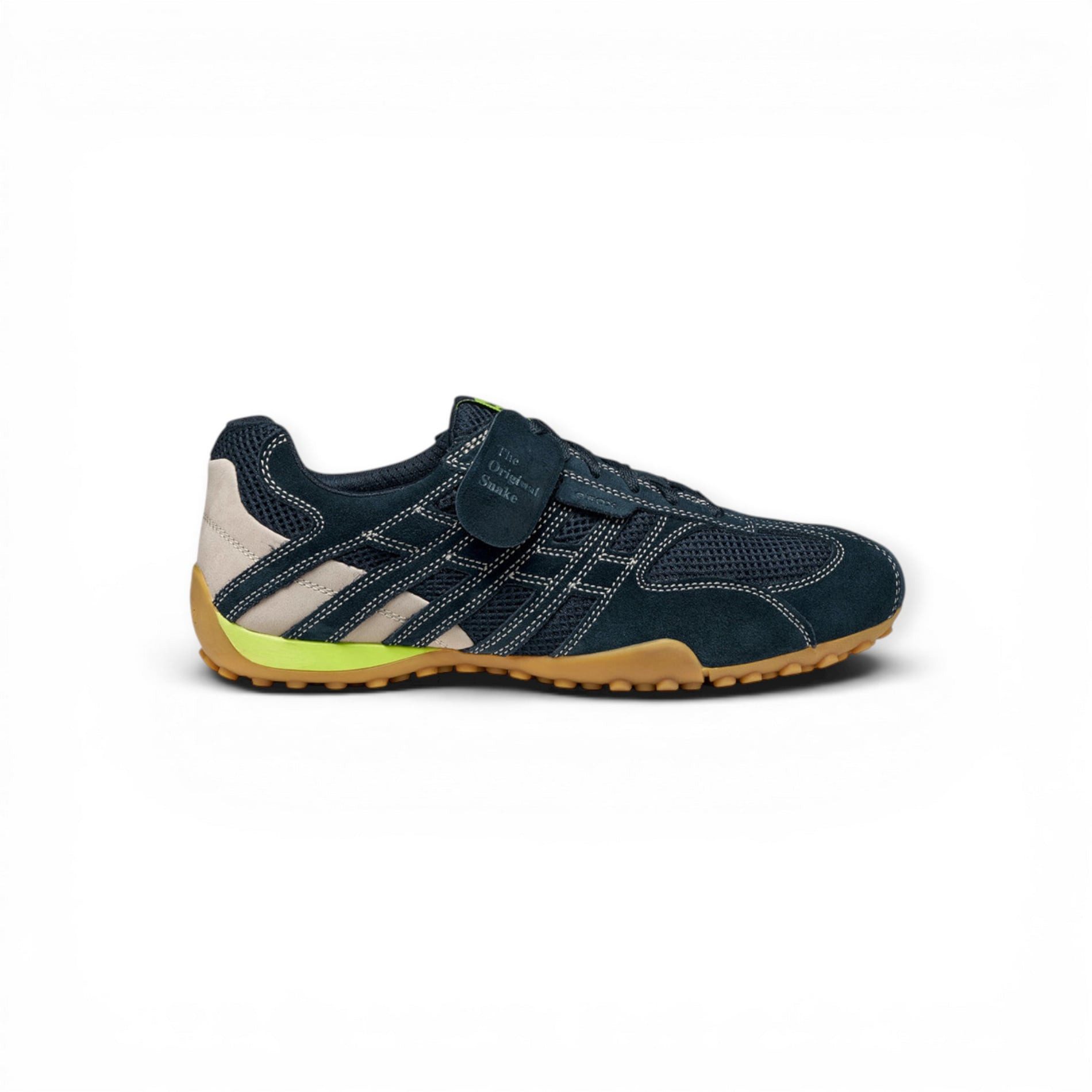 Geox Snake Original A (Veloursleder/Synthetik) 2026 marineblau Herren Sneaker