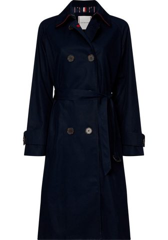 TOMMY HILFIGER Плащ »TH ESS DB MAXI TRENCH&laqu...