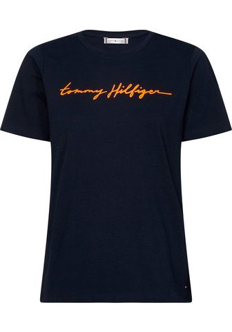 TOMMY HILFIGER Футболка »ALISSA REGULAR C-NK фу...