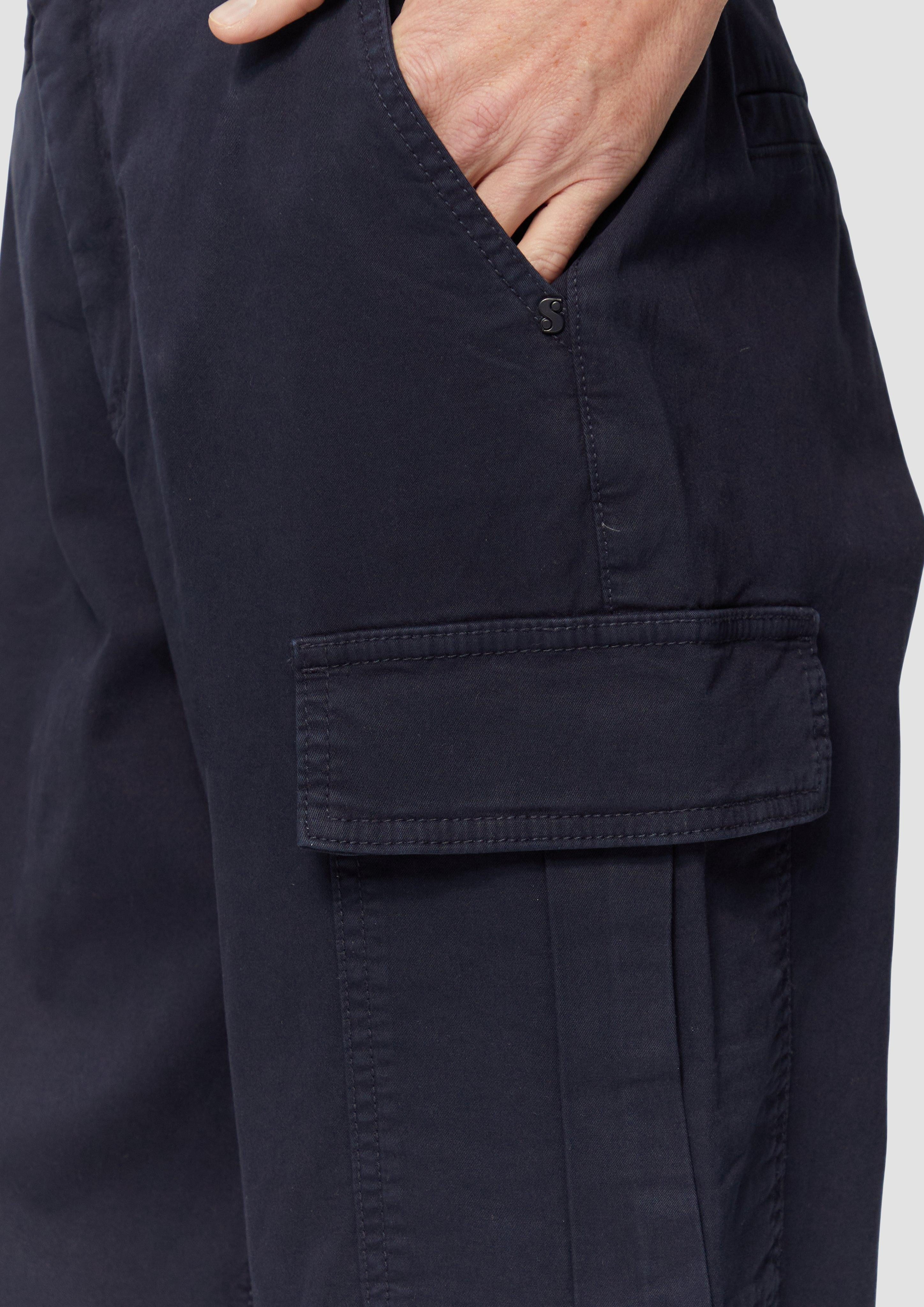 s.Oliver Stoffhose Lässige Cargohose mit Nahtdetails günstig online kaufen