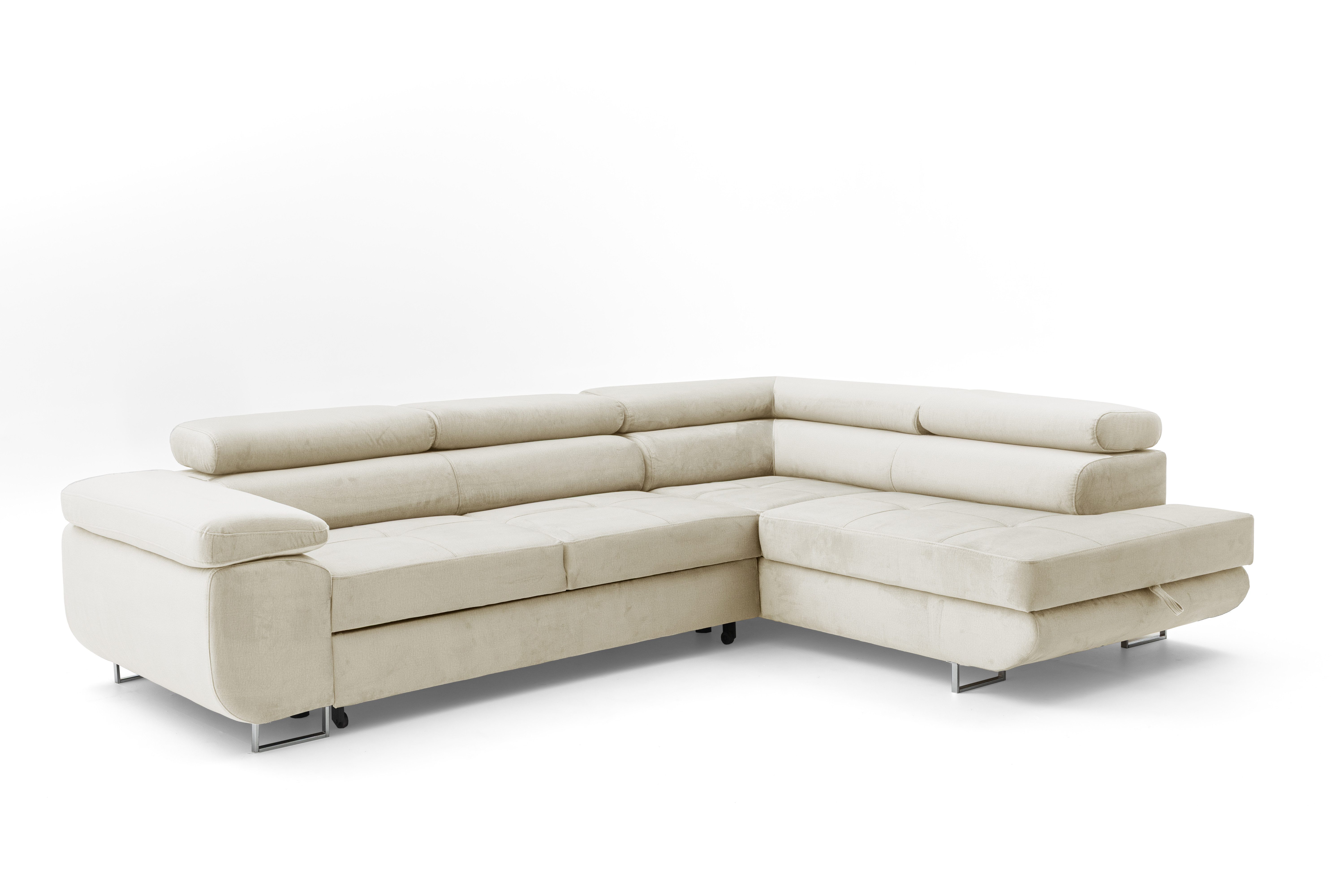 NEXT COLLECTION Ecksofa Wild, Verstellbare Kopfstützen, günstig online kaufen