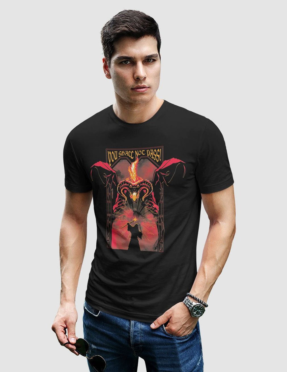 Der Herr der Ringe T-Shirt You Shall Not Pass