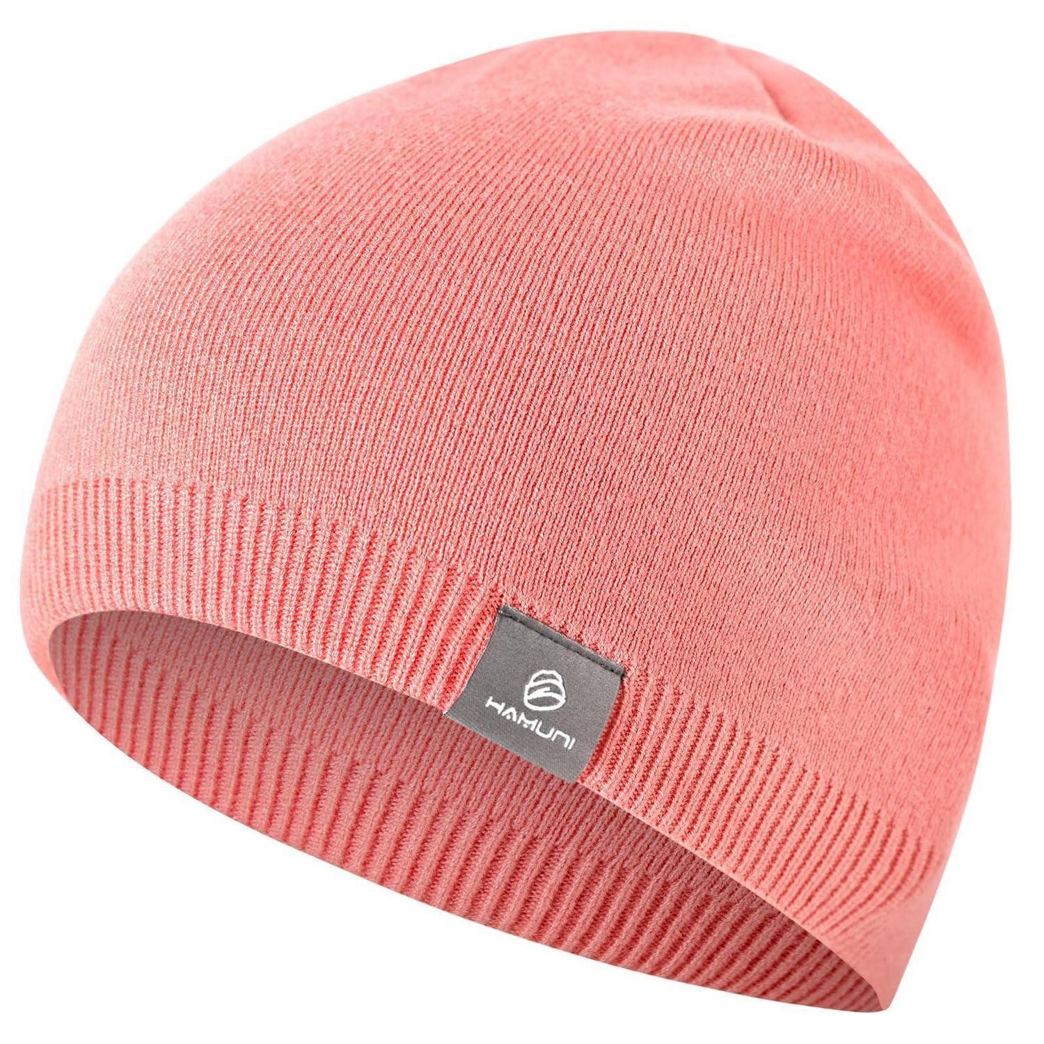 LuxusKollektion Strickmütze Strickmütze Rosa Damen Herren Winter Beanie (1-St)