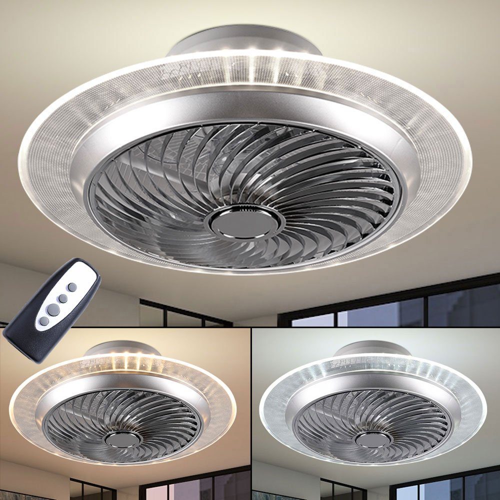 Reality Leuchten Deckenventilator, LED Decken Ventilator günstig online kaufen