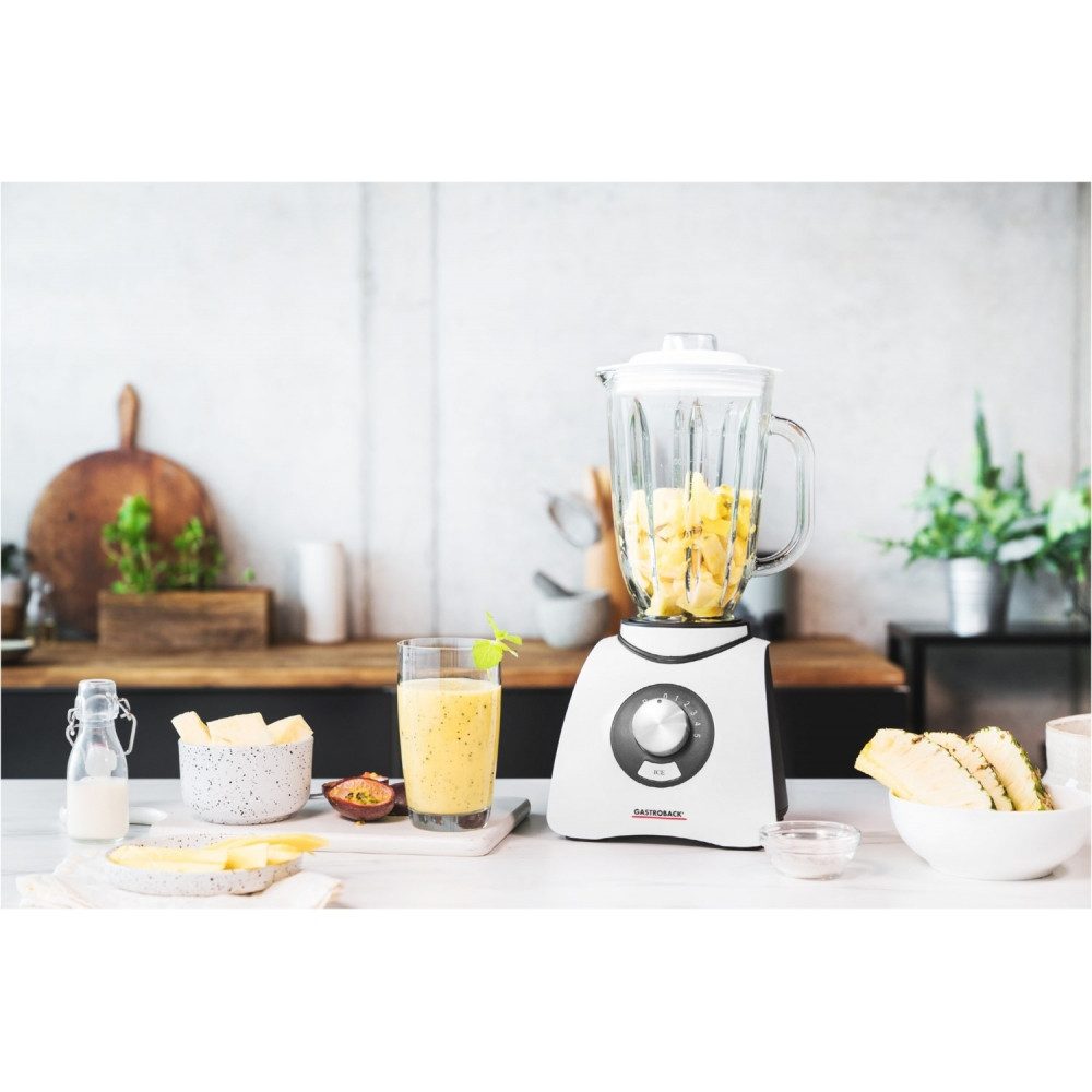 Gastroback Standmixer Vital Mixer Basic - Standmixer - weiß, 600 W