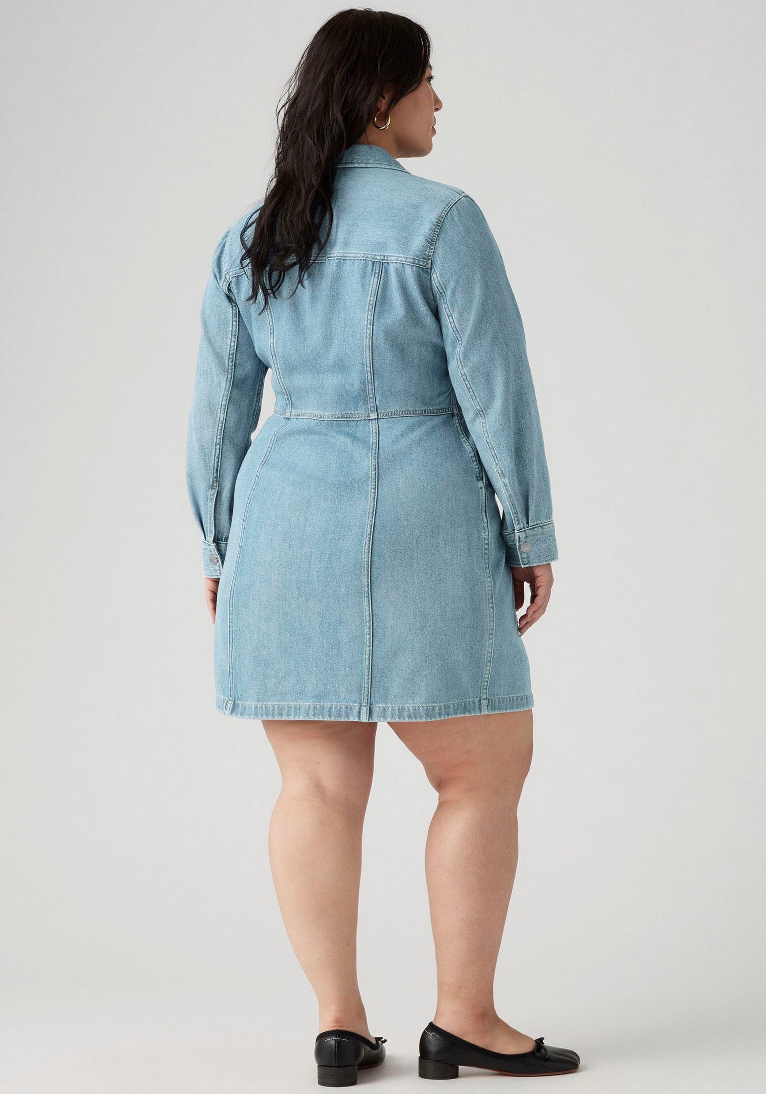 Levi's® Plus Jeanskleid aus klassischem Baumwolldenim günstig online kaufen