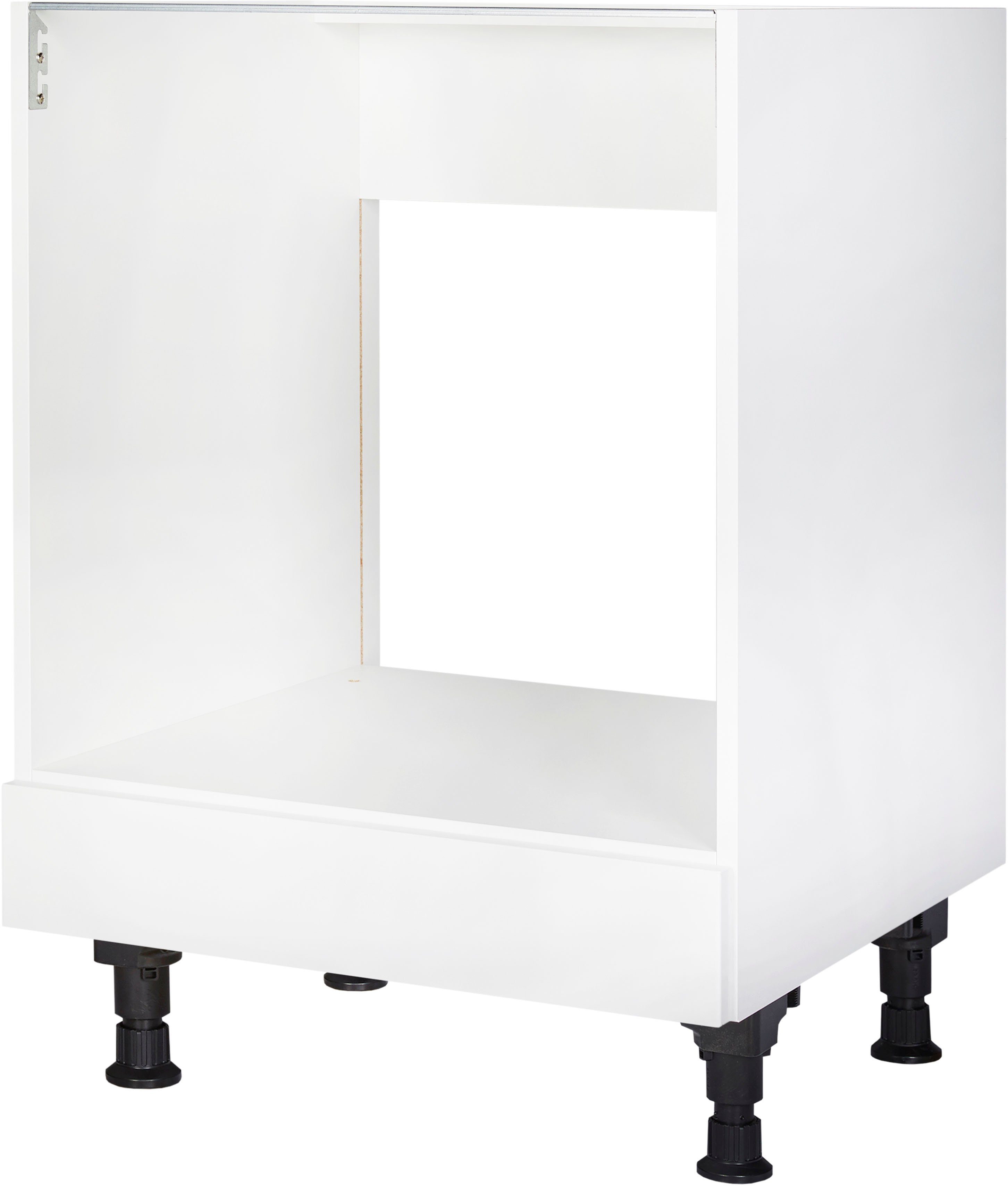 nobilia® Herdumbauschrank "Touch", vormontiert, mit höhenverstellbaren Sockelfüßen, mit Backofenschublade, Breite 60 cm