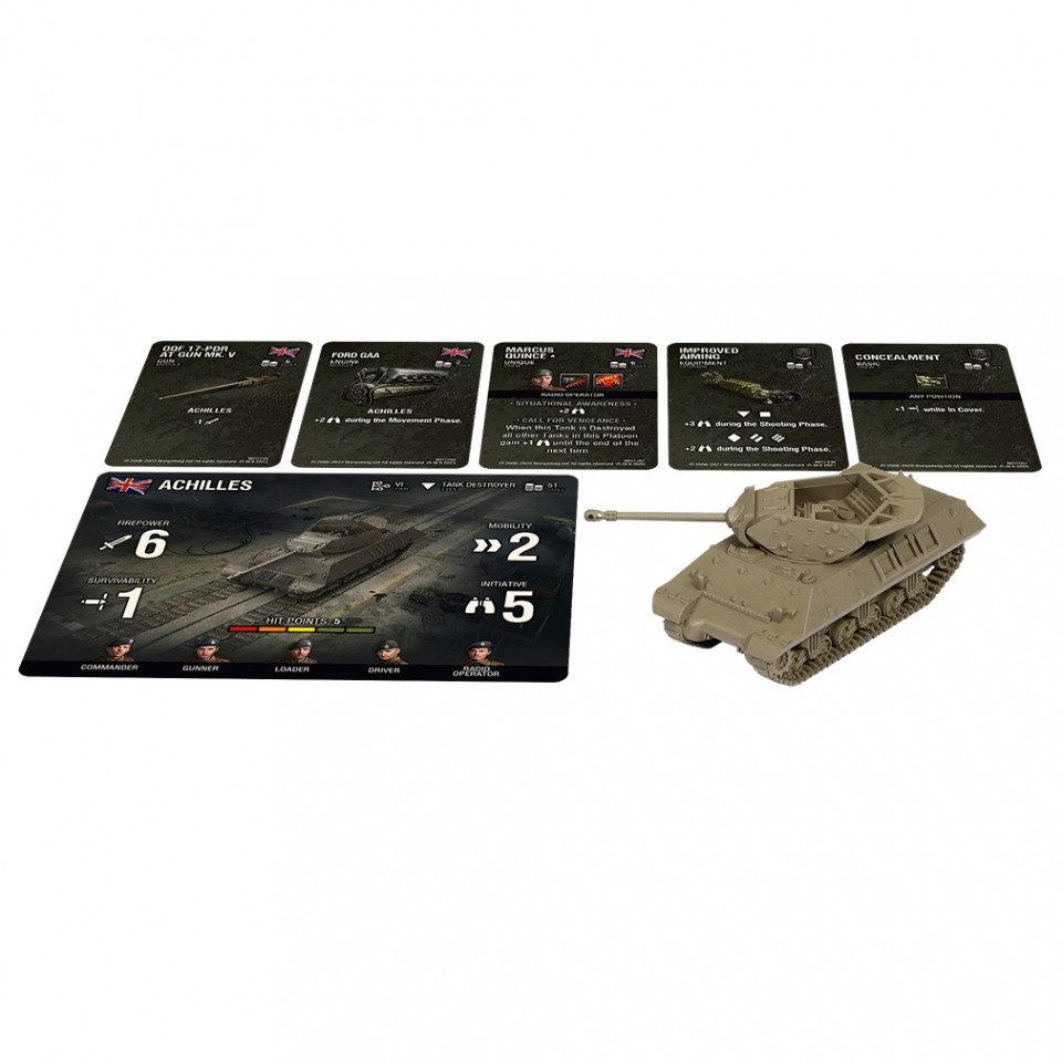Galeforce Nine Spiel, World of Tanks - Wave 11 - British (Achilles)